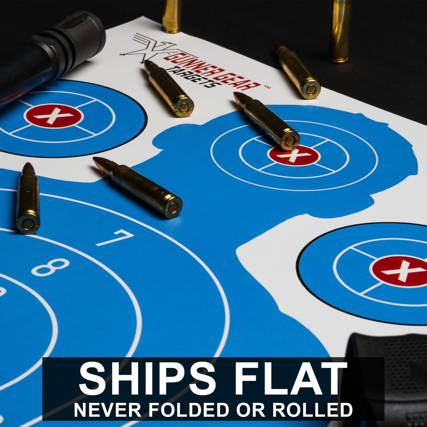 100 Pack - 12" x 18" Paper Shooting Targets For The Range