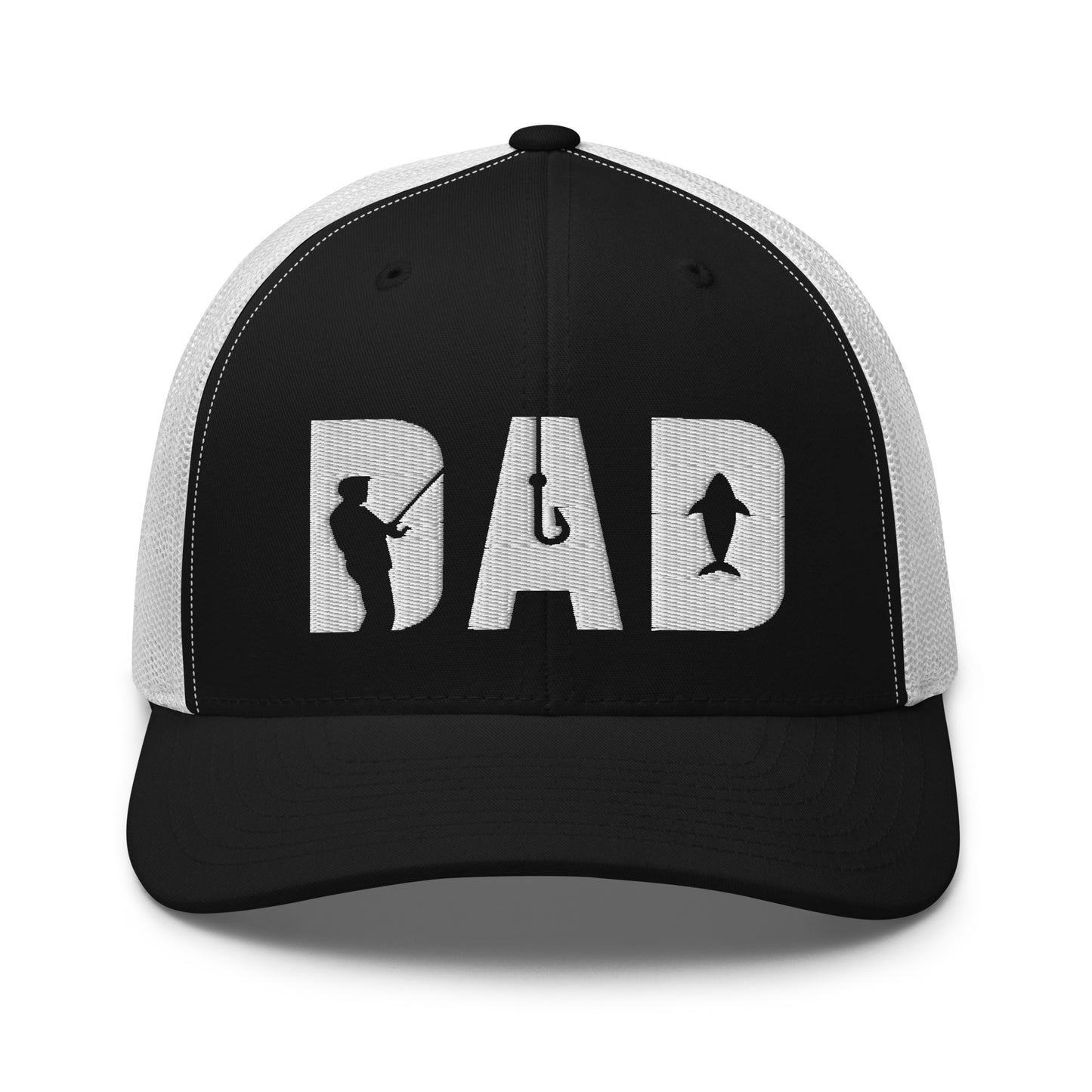 Dad Fishing Snapback Baseball Hat