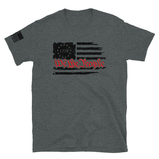 We The People Distressed 1776 Flag Shirt