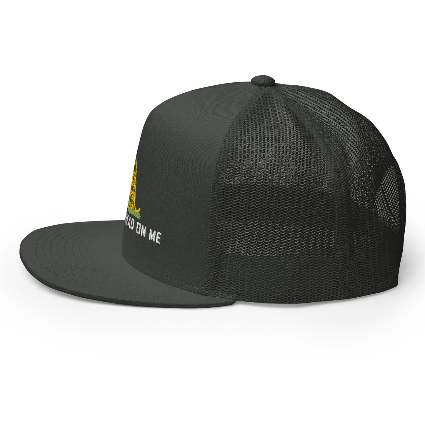 Don't Tread On Me Flat Bill Trucker Hat