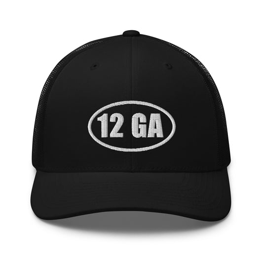 12 Gauge Snapback Trucker Hat