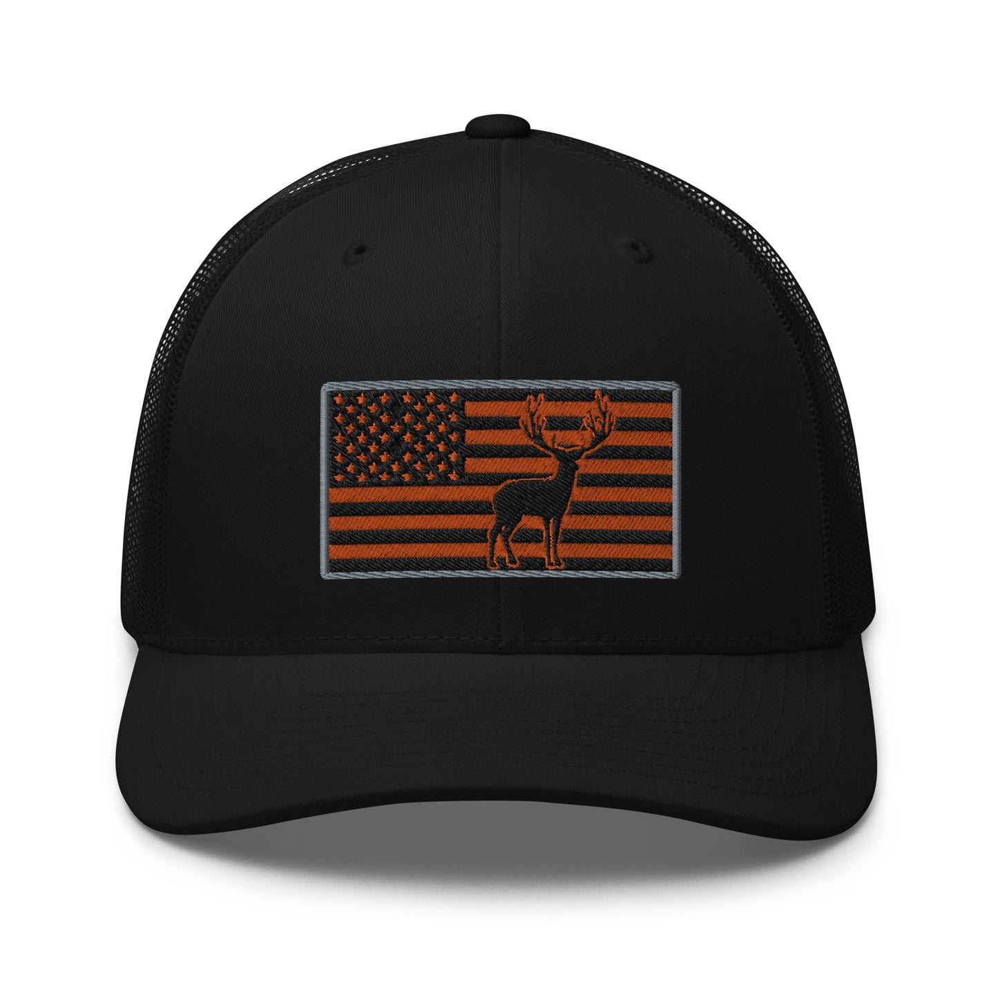 Buck Flag Snapback Trucker Hat