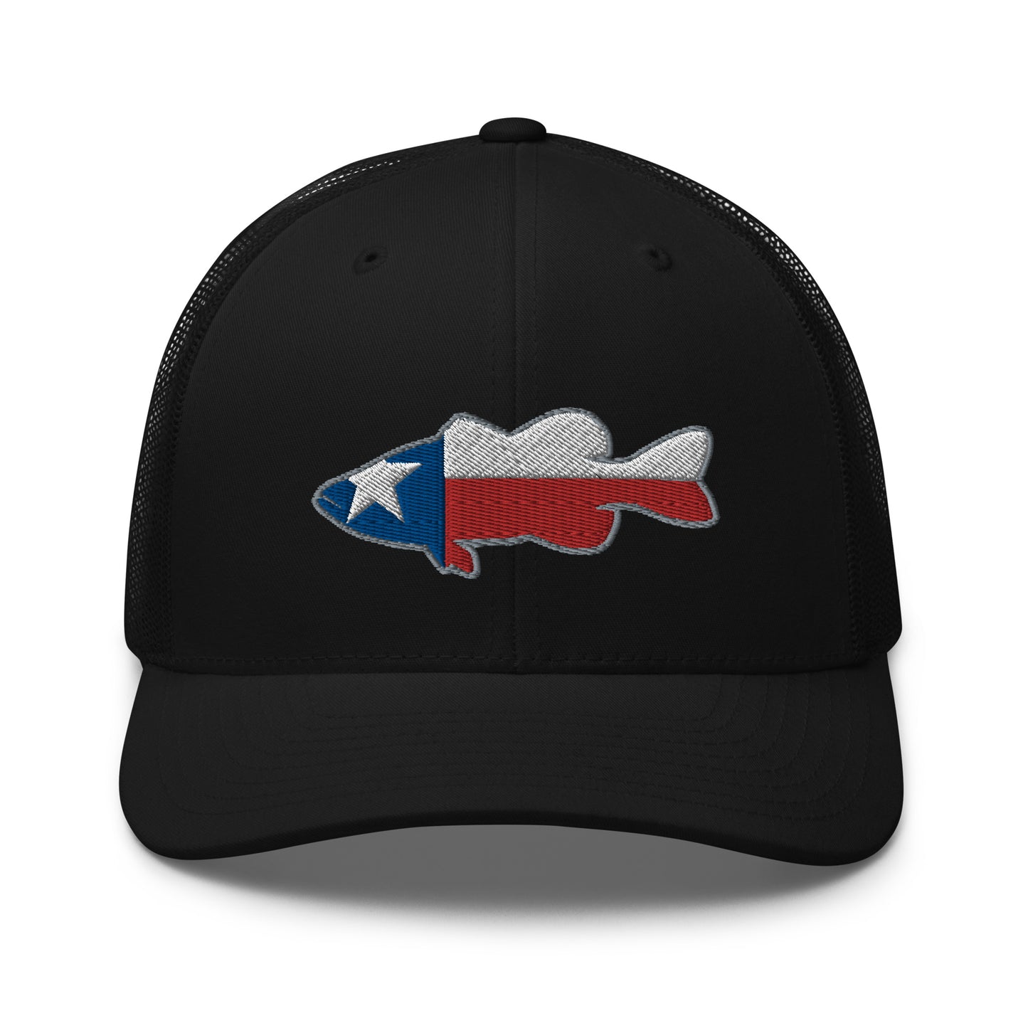 Texas Bass Flag Snapback Trucker Cap