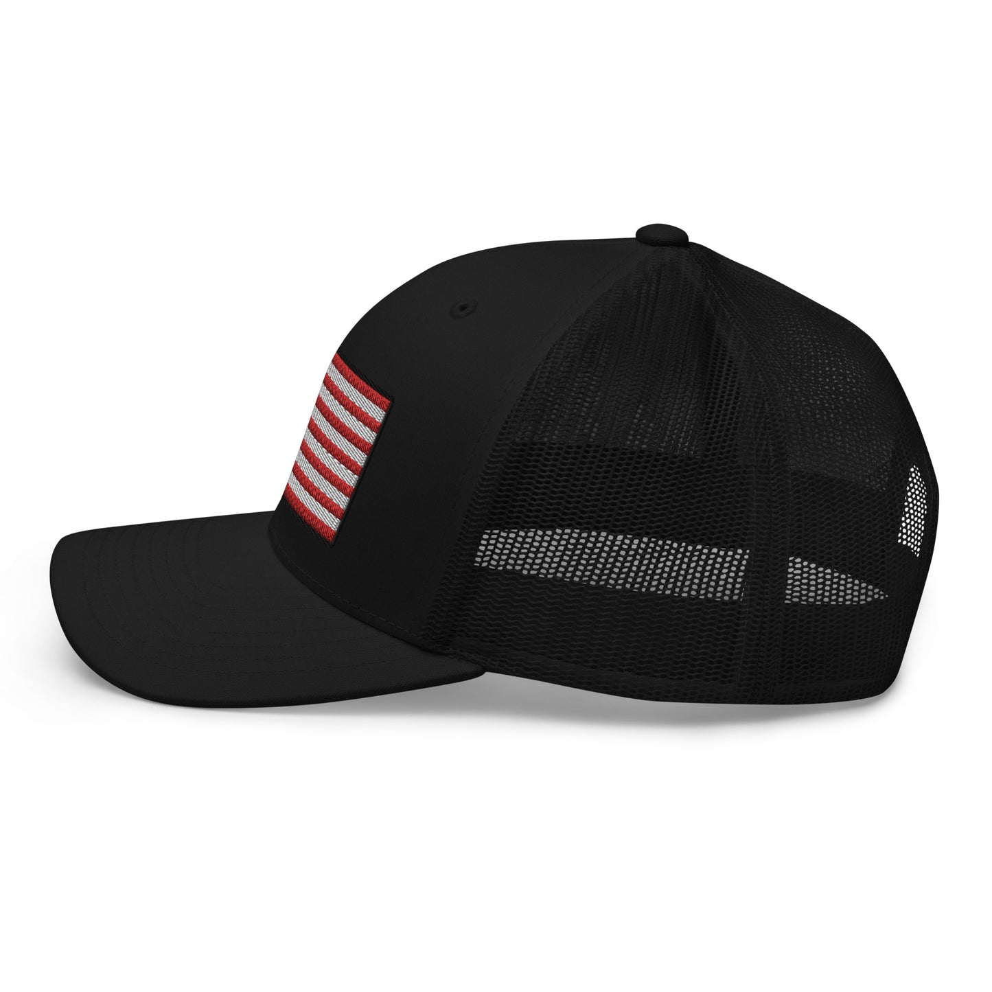 American Flag Snapback Trucker Hat