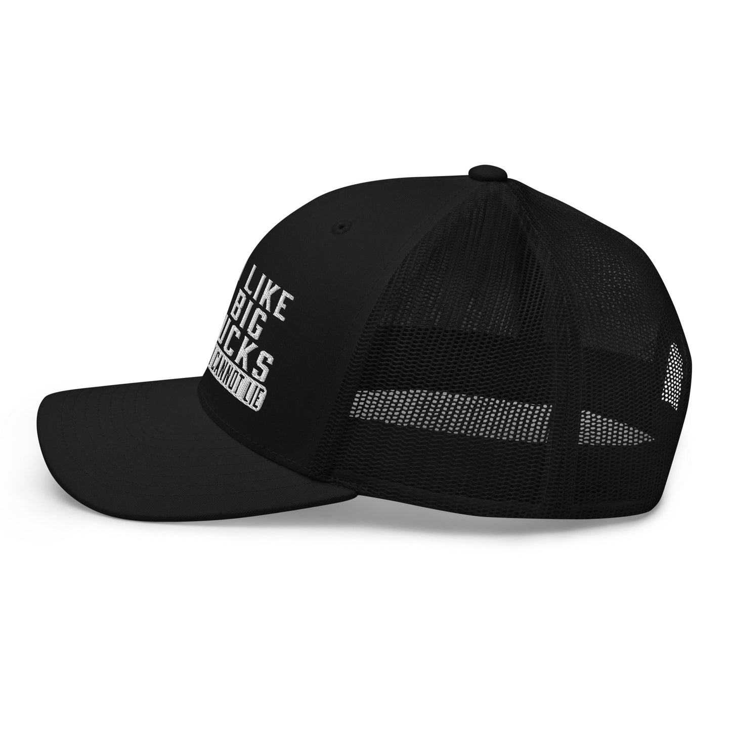 I Like Big Bucks And I Cannot Lie Snapback Trucker Hat