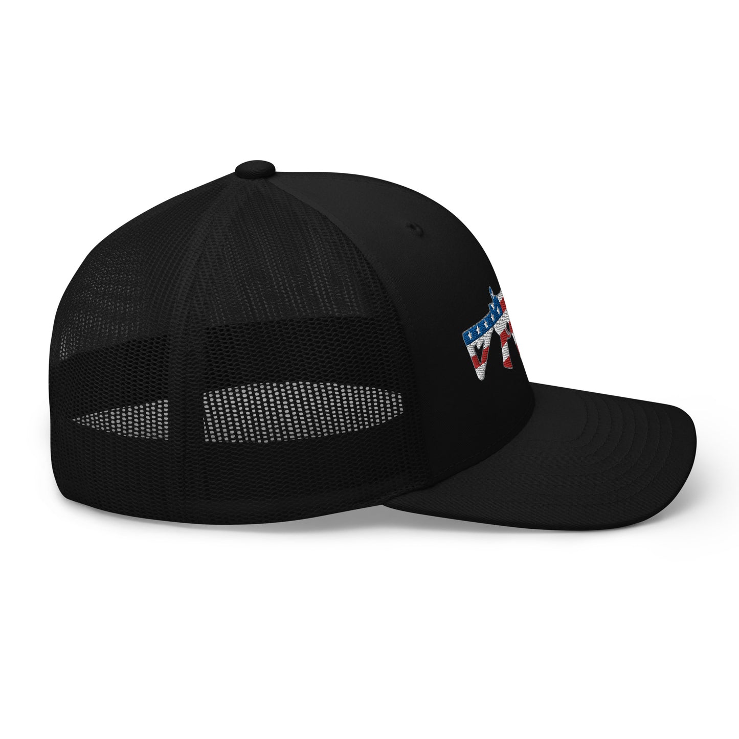 Patriotic AR-15 Snapback Trucker Hat