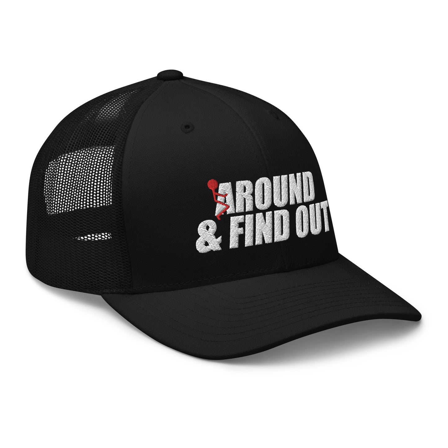 Around And Find Out - Trucker Snapback Hat