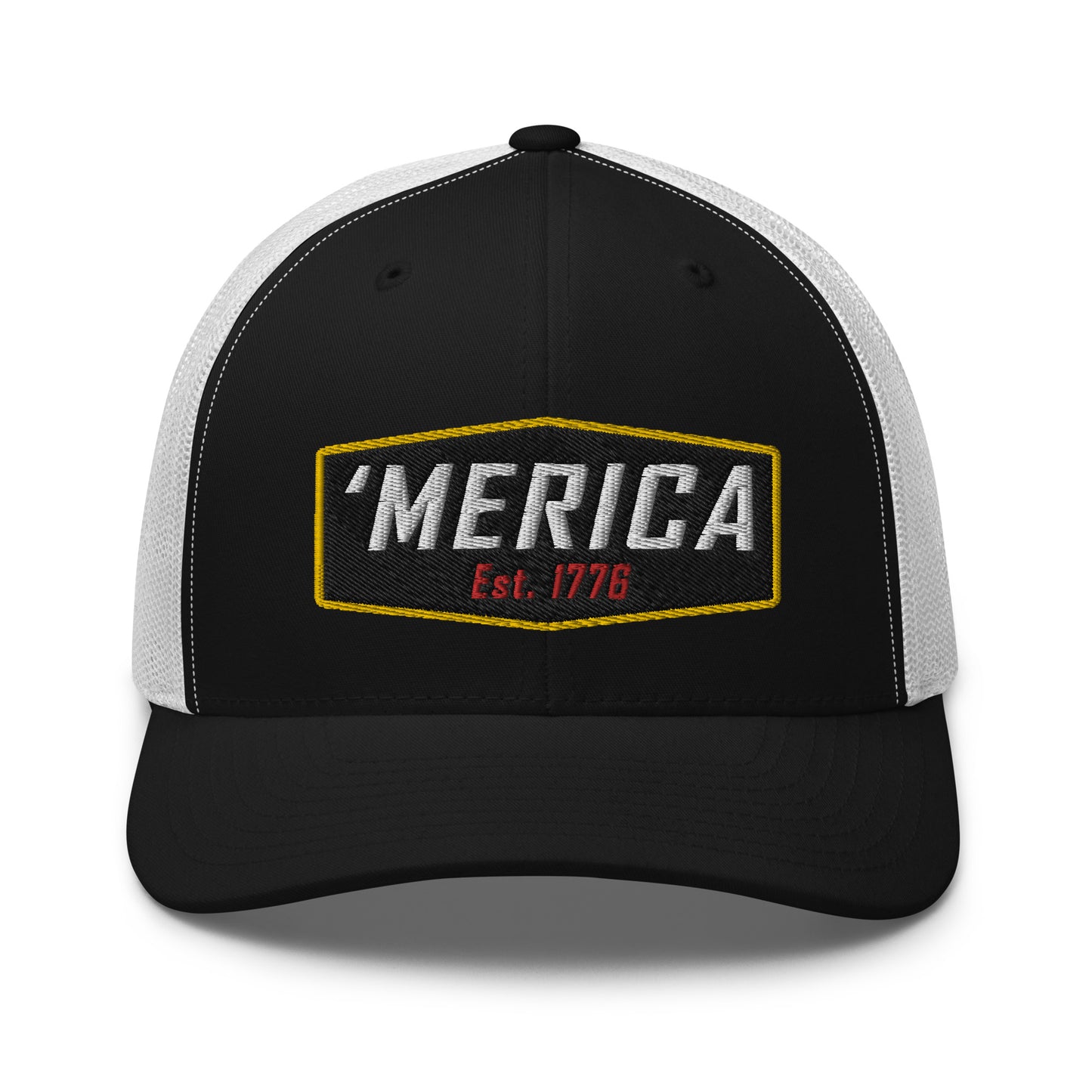 'Merica Est. 1776 Snapback Trucker Hat