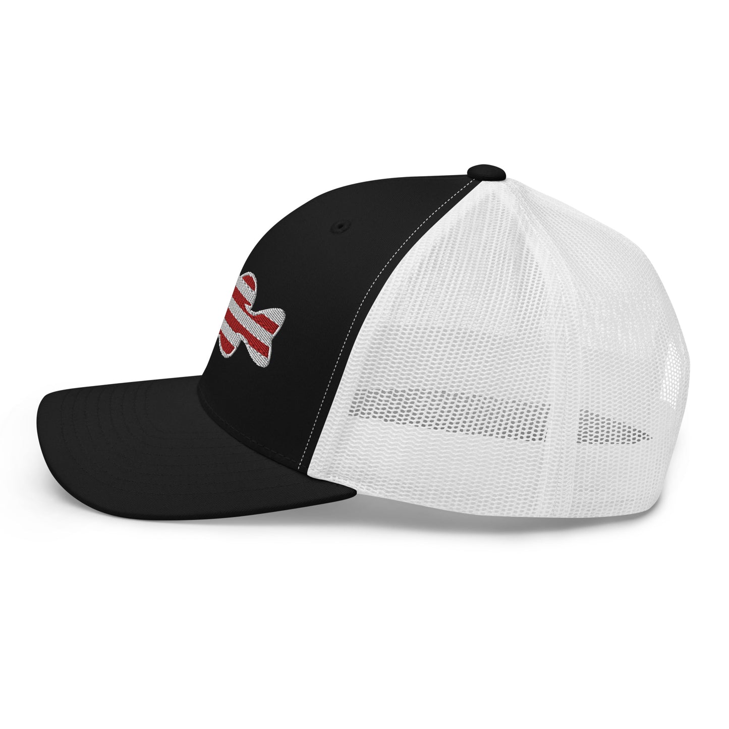 Bass Flag Snapback Trucker Hat