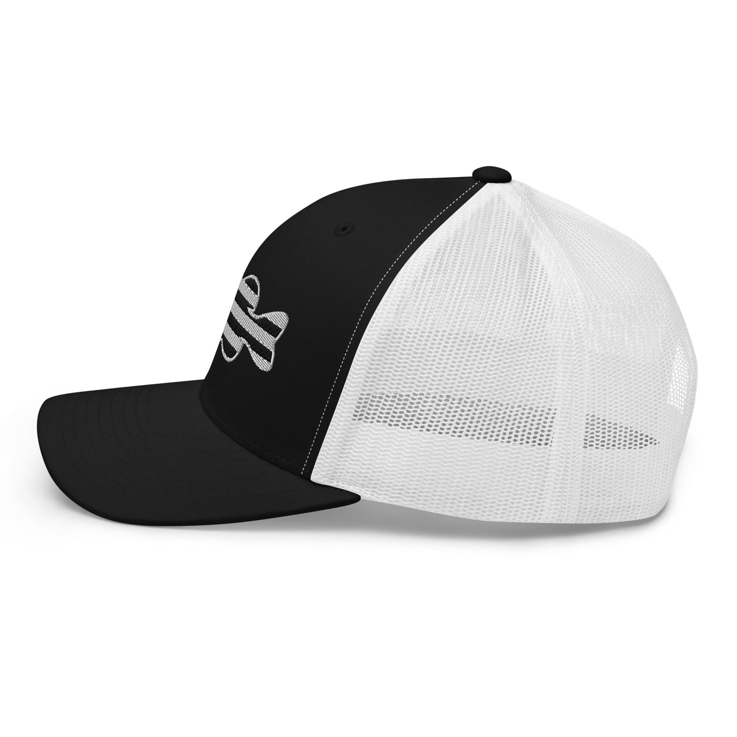 Midnight Bass Flag Snapback Trucker Hat