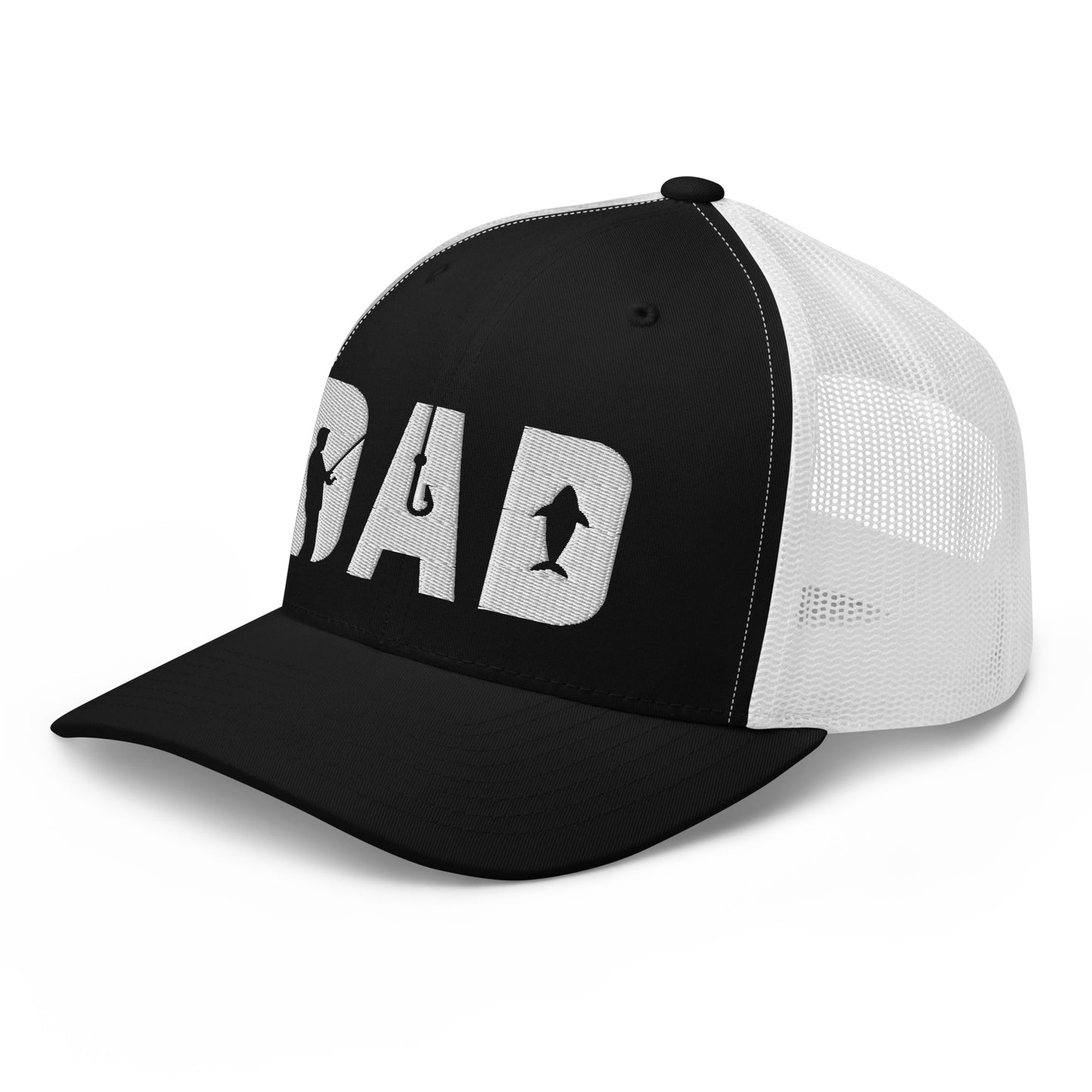 Dad Fishing Snapback Baseball Hat