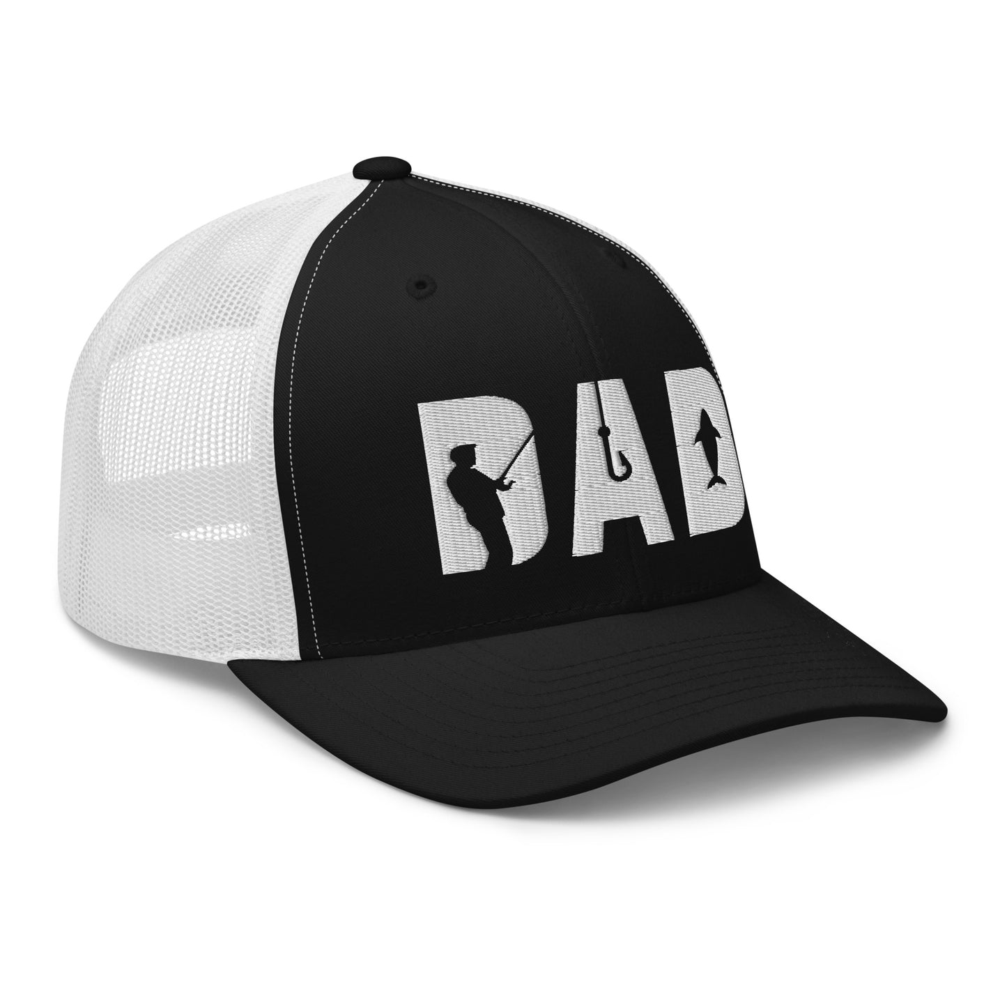 Dad Fishing Snapback Baseball Hat