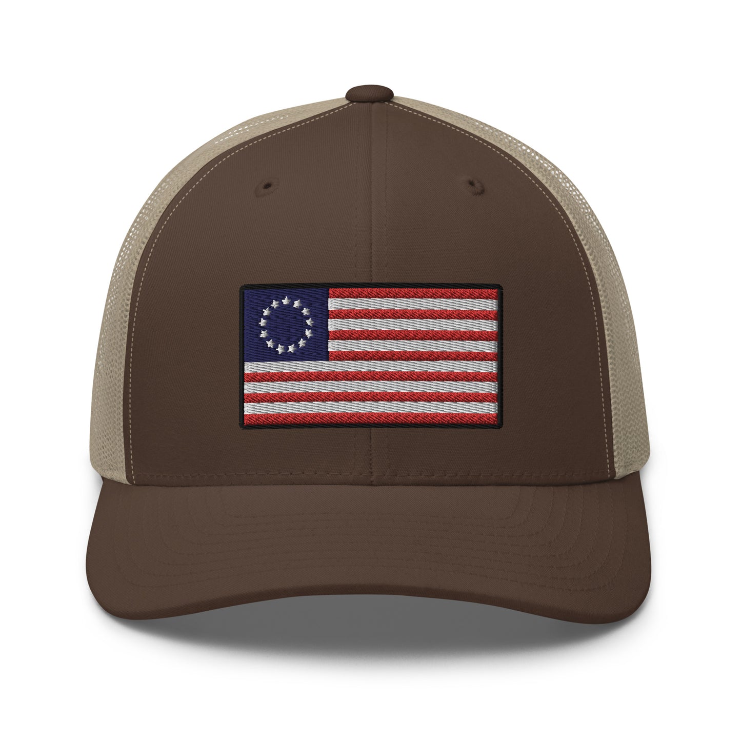 1776 USA Betsy Ross Snapback Trucker Hat