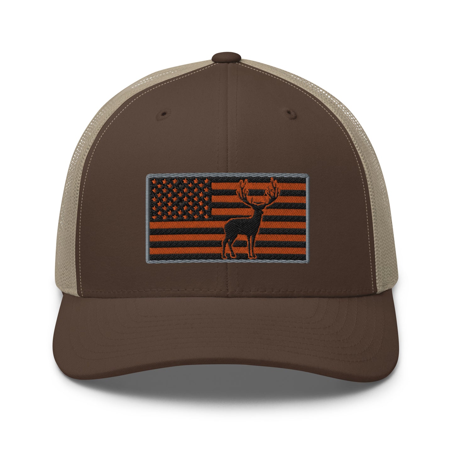 Buck Flag Snapback Trucker Hat