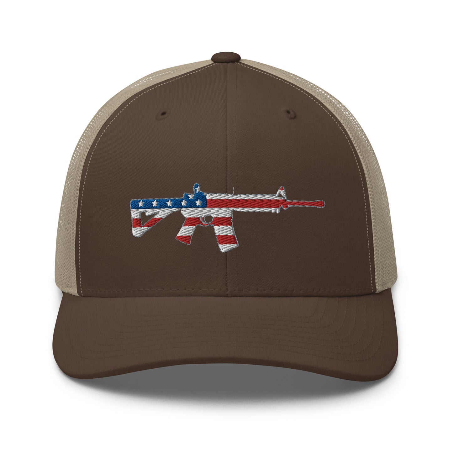 Patriotic AR-15 Snapback Trucker Hat