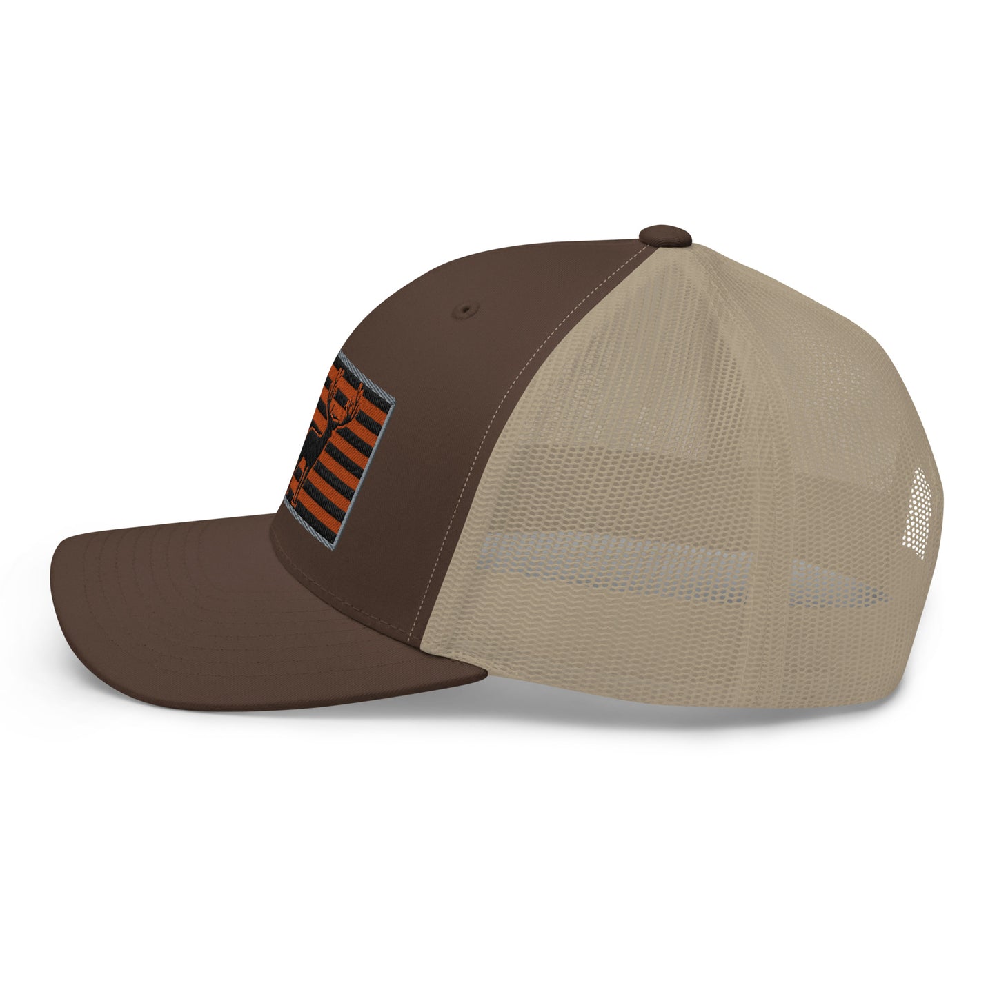 Buck Flag Snapback Trucker Hat