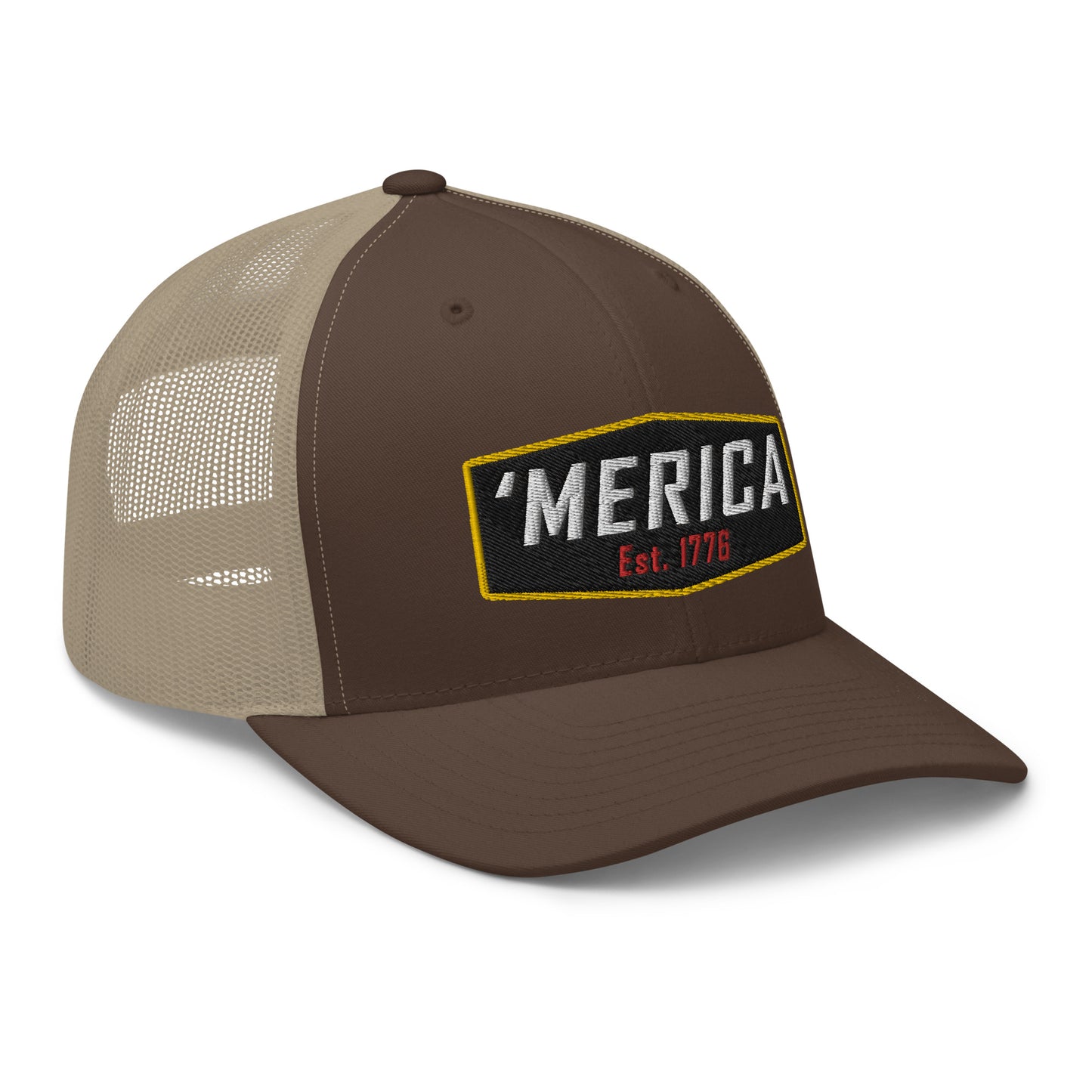 'Merica Est. 1776 Snapback Trucker Hat