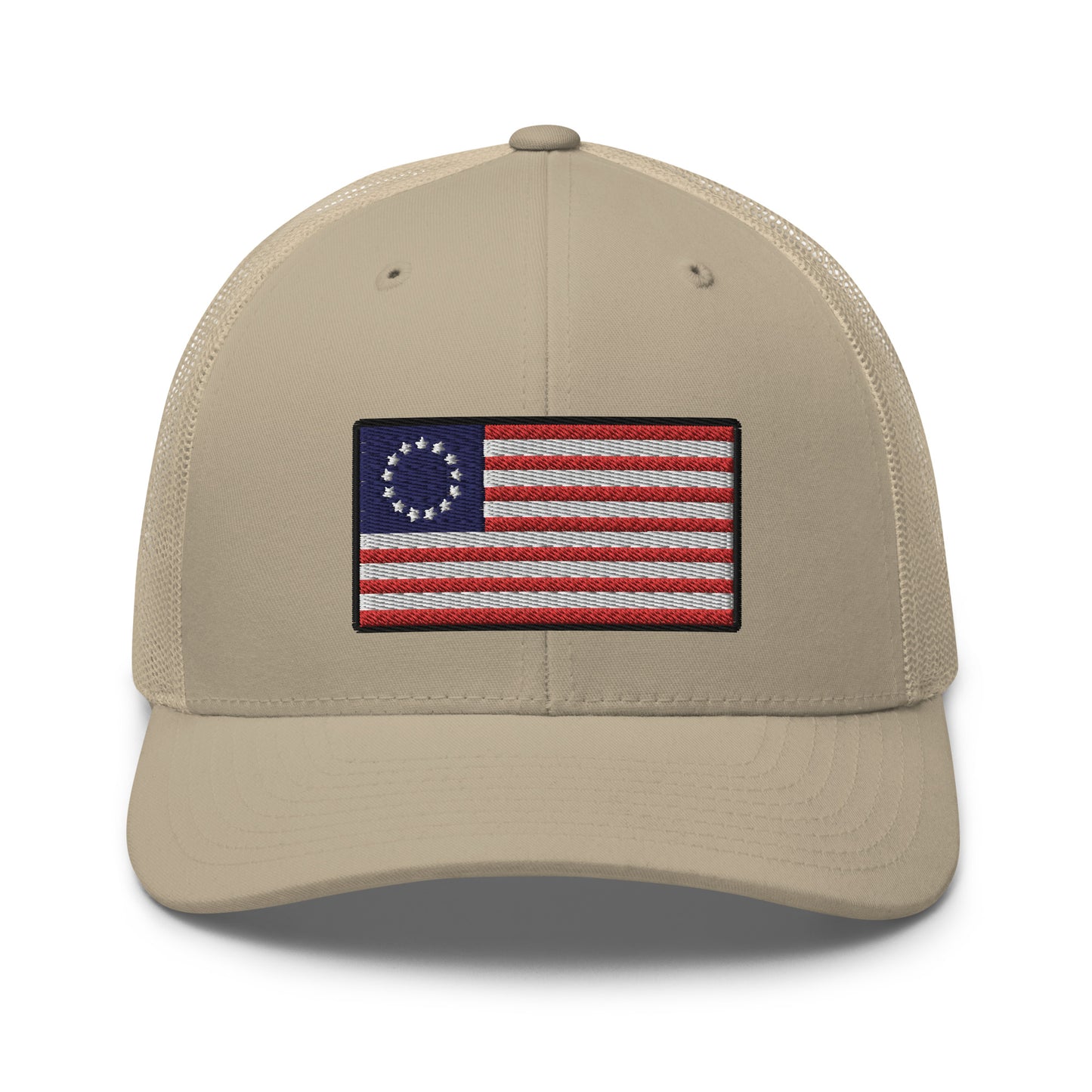 1776 USA Betsy Ross Snapback Trucker Hat