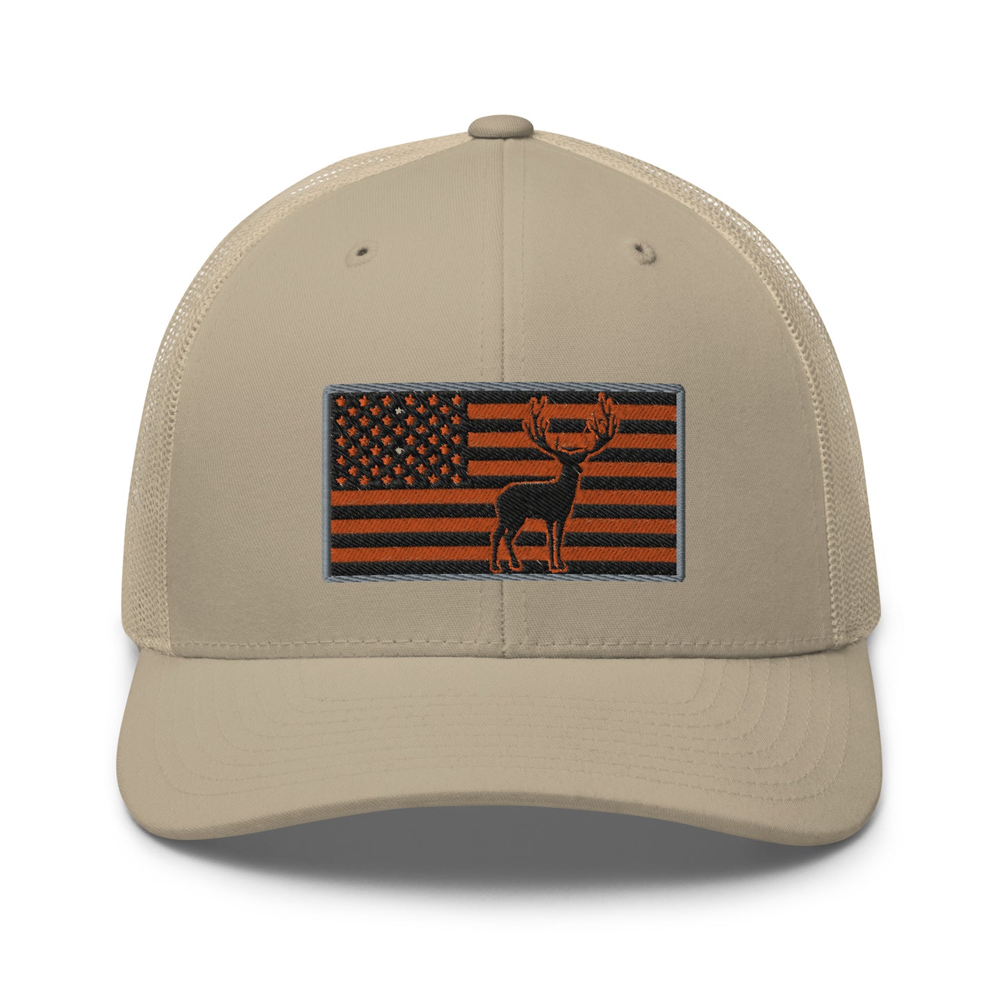 Buck Flag Snapback Trucker Hat