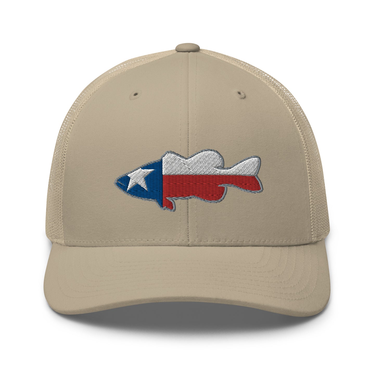 Texas Bass Flag Snapback Trucker Cap