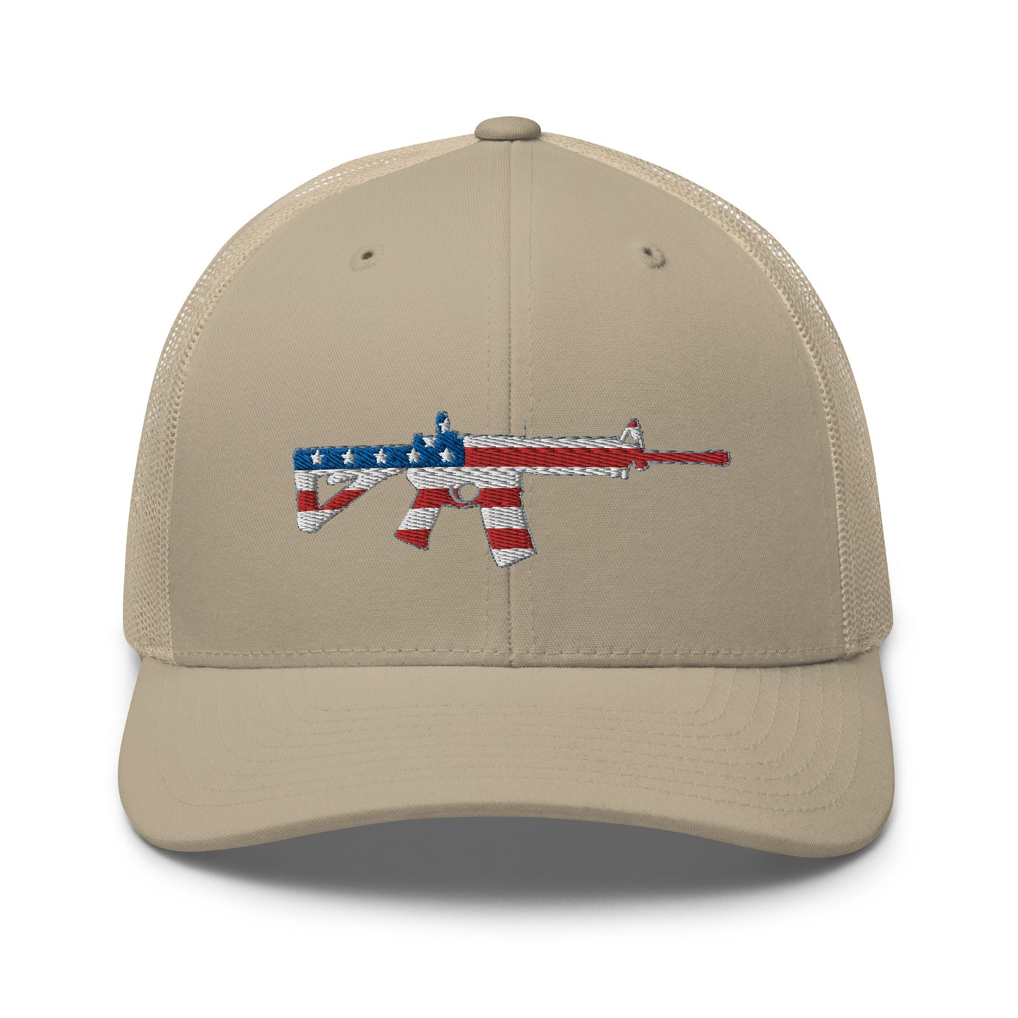 Patriotic AR-15 Snapback Trucker Hat