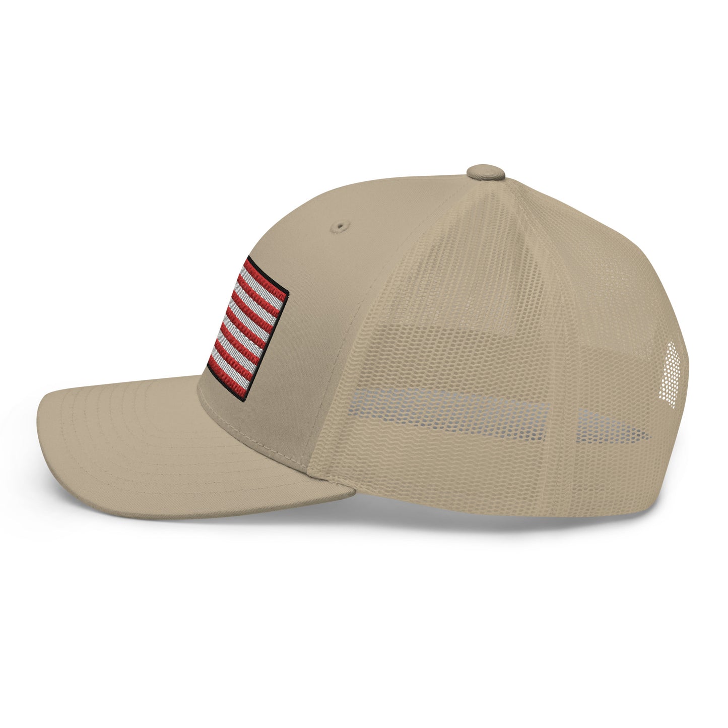 American Flag Snapback Trucker Hat