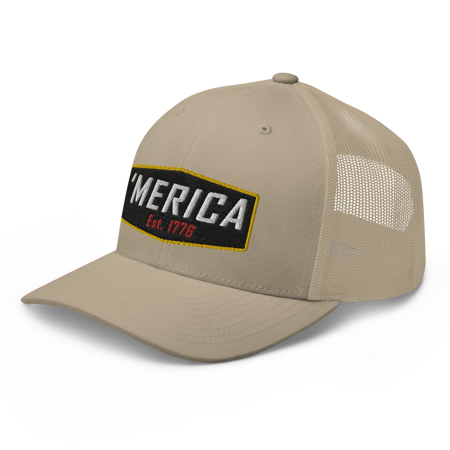 'Merica Est. 1776 Snapback Trucker Hat