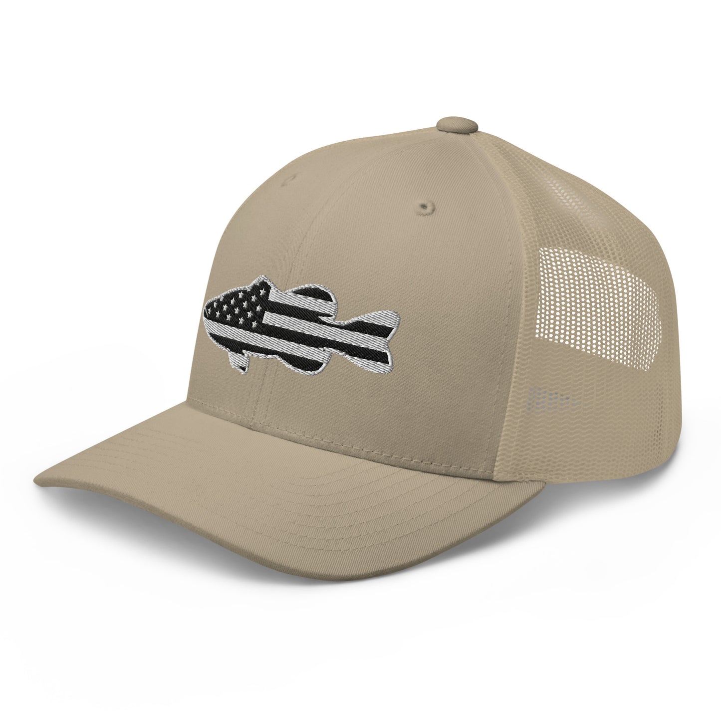 Midnight Bass Flag Snapback Trucker Hat