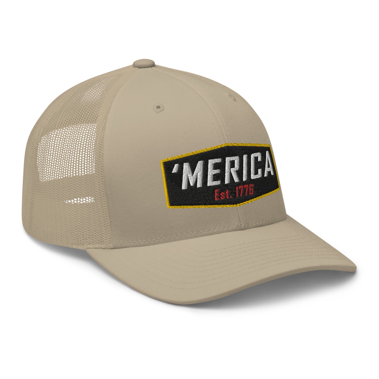 'Merica Est. 1776 Snapback Trucker Hat