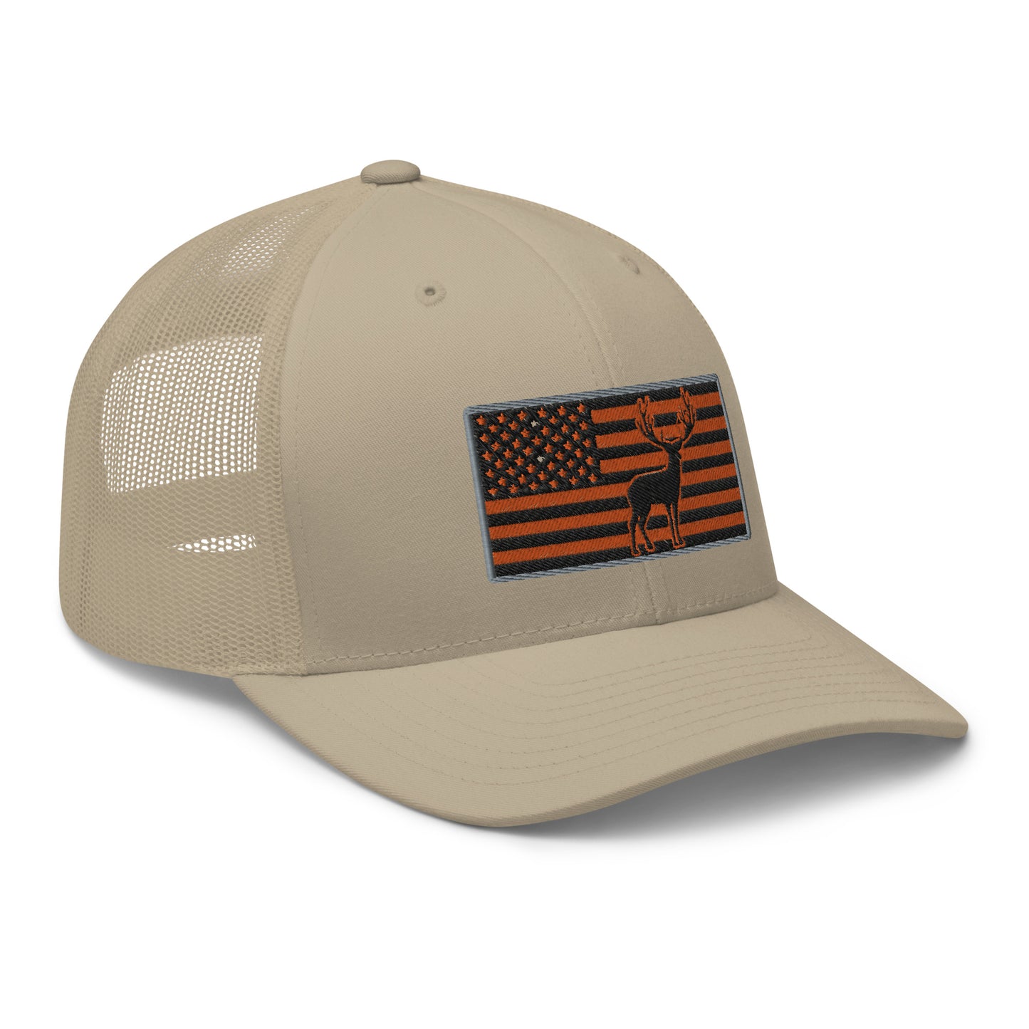 Buck Flag Snapback Trucker Hat