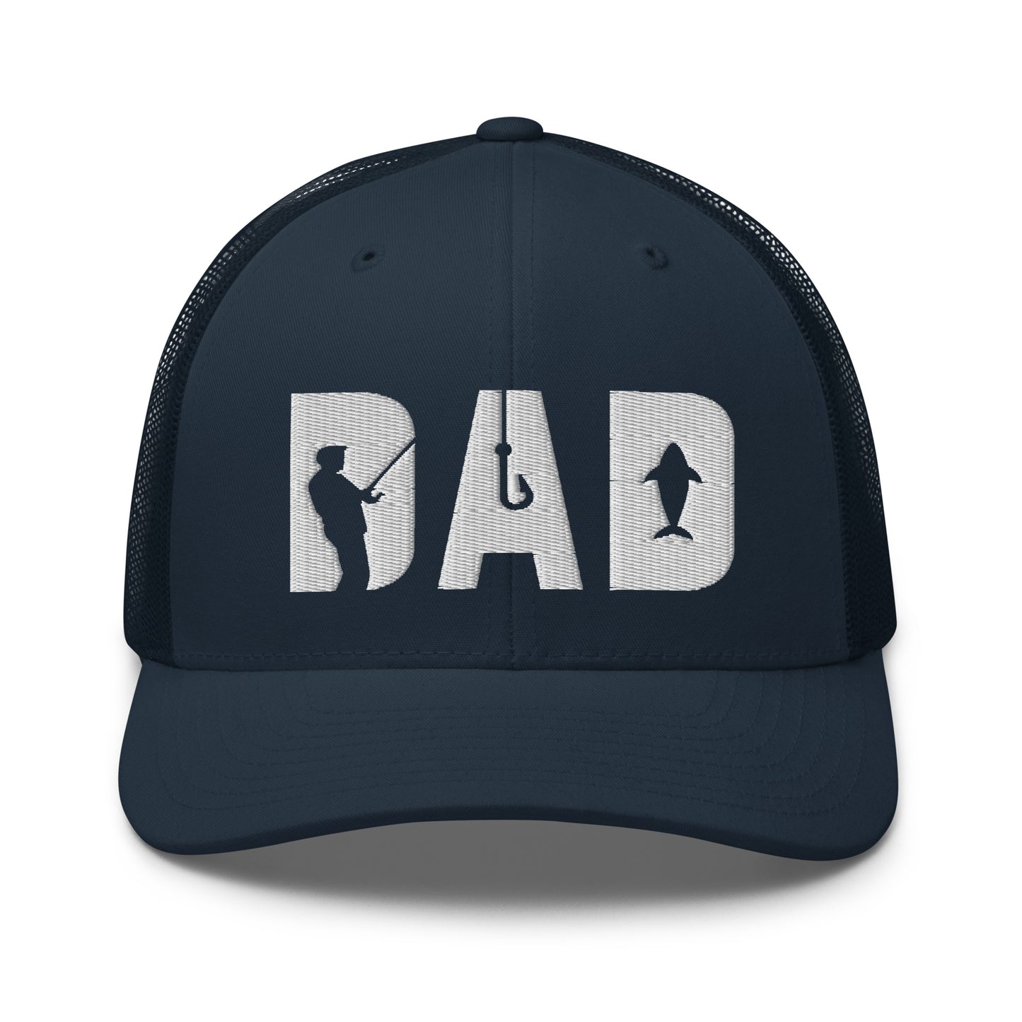 Dad Fishing Snapback Baseball Hat