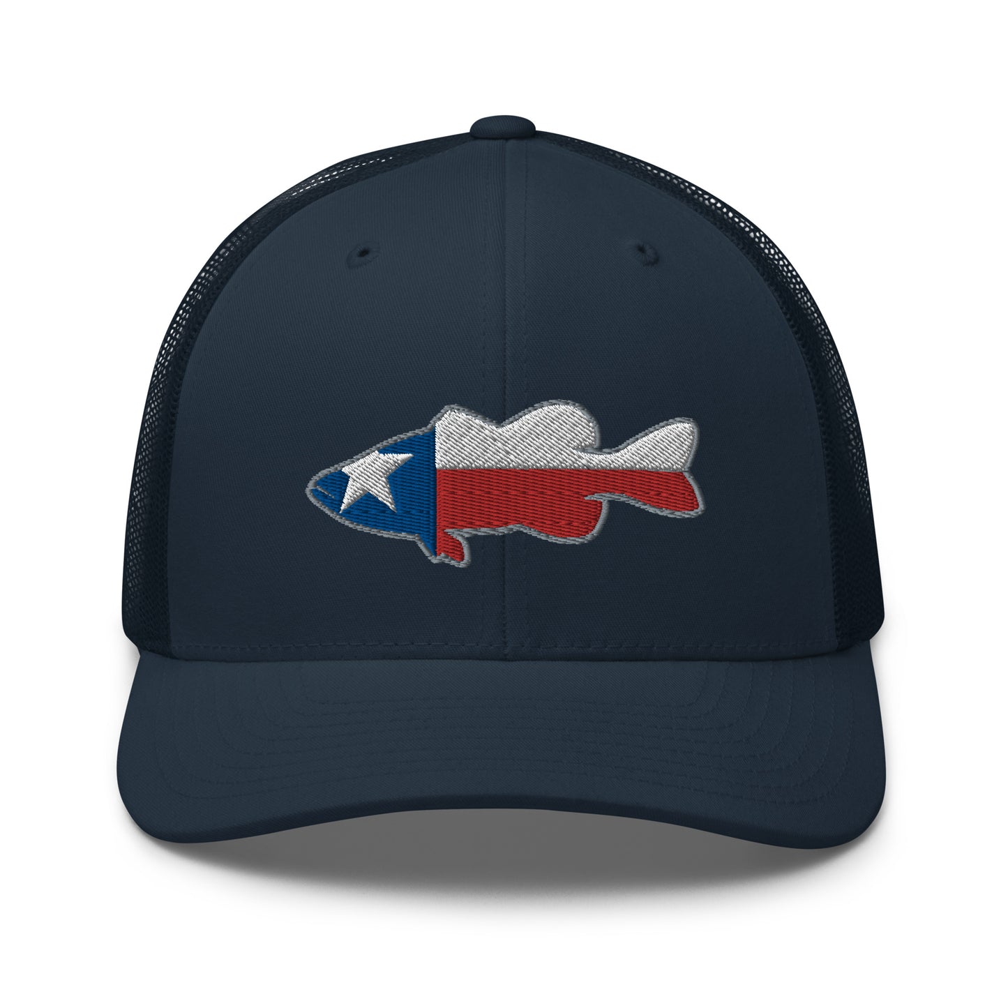 Texas Bass Flag Snapback Trucker Cap