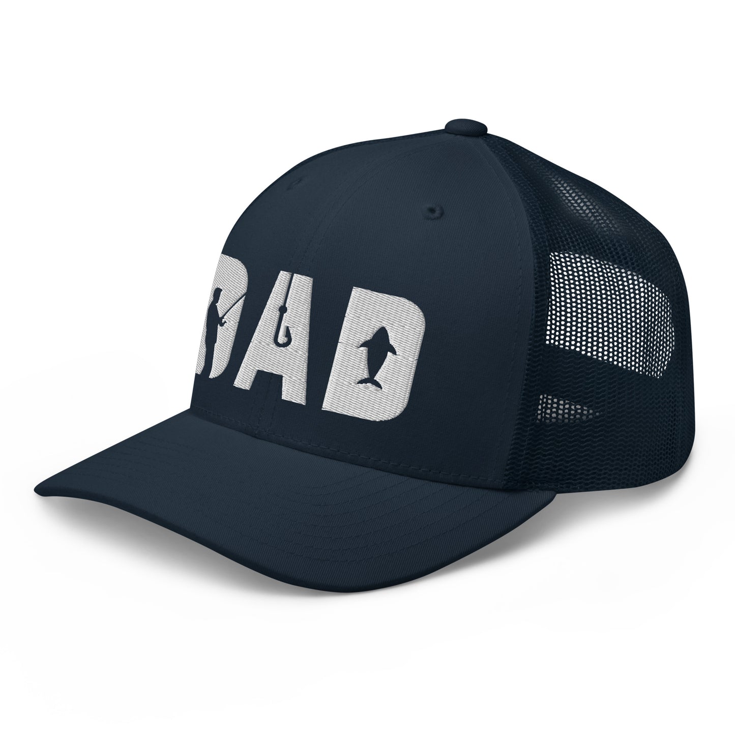 Dad Fishing Snapback Baseball Hat