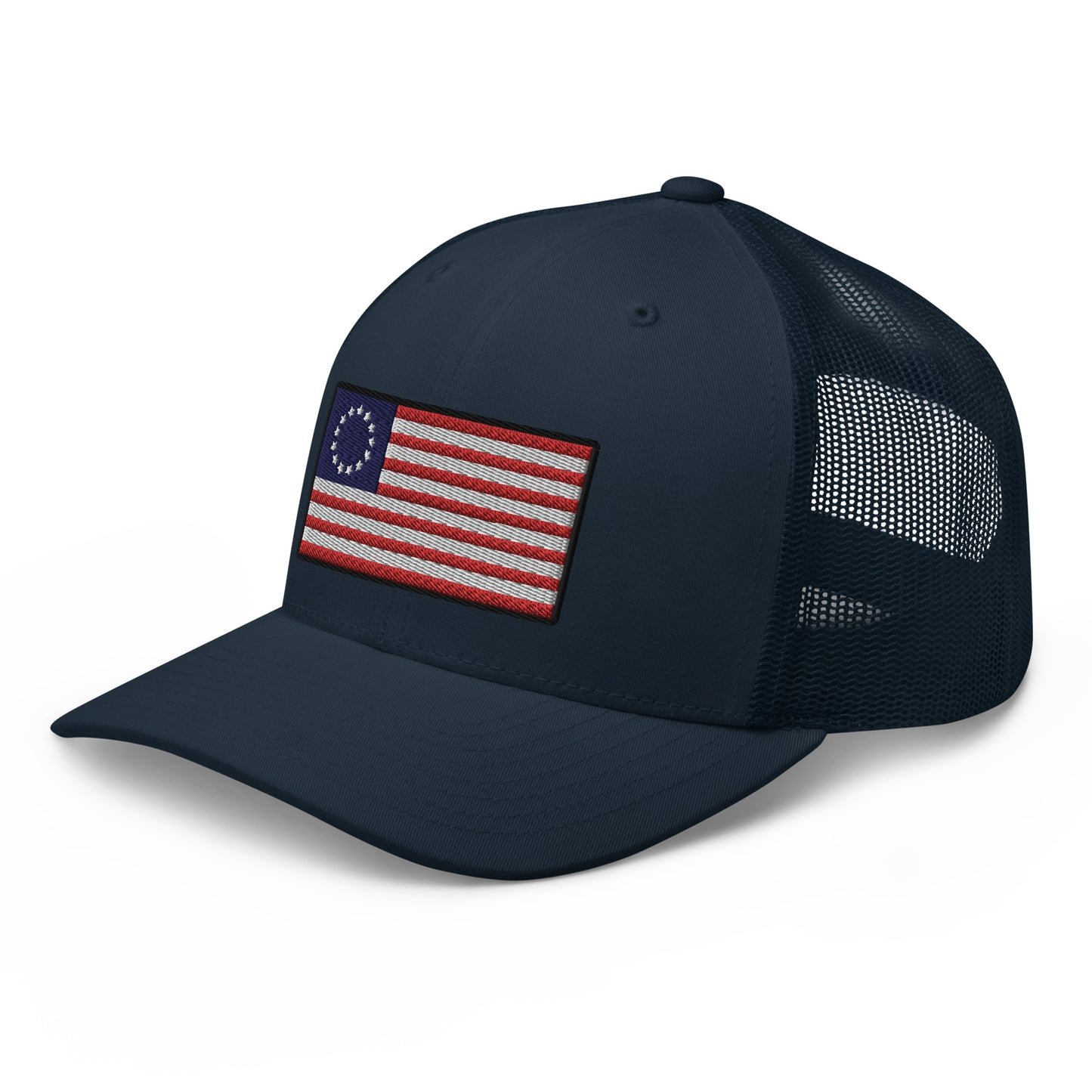 1776 USA Betsy Ross Snapback Trucker Hat