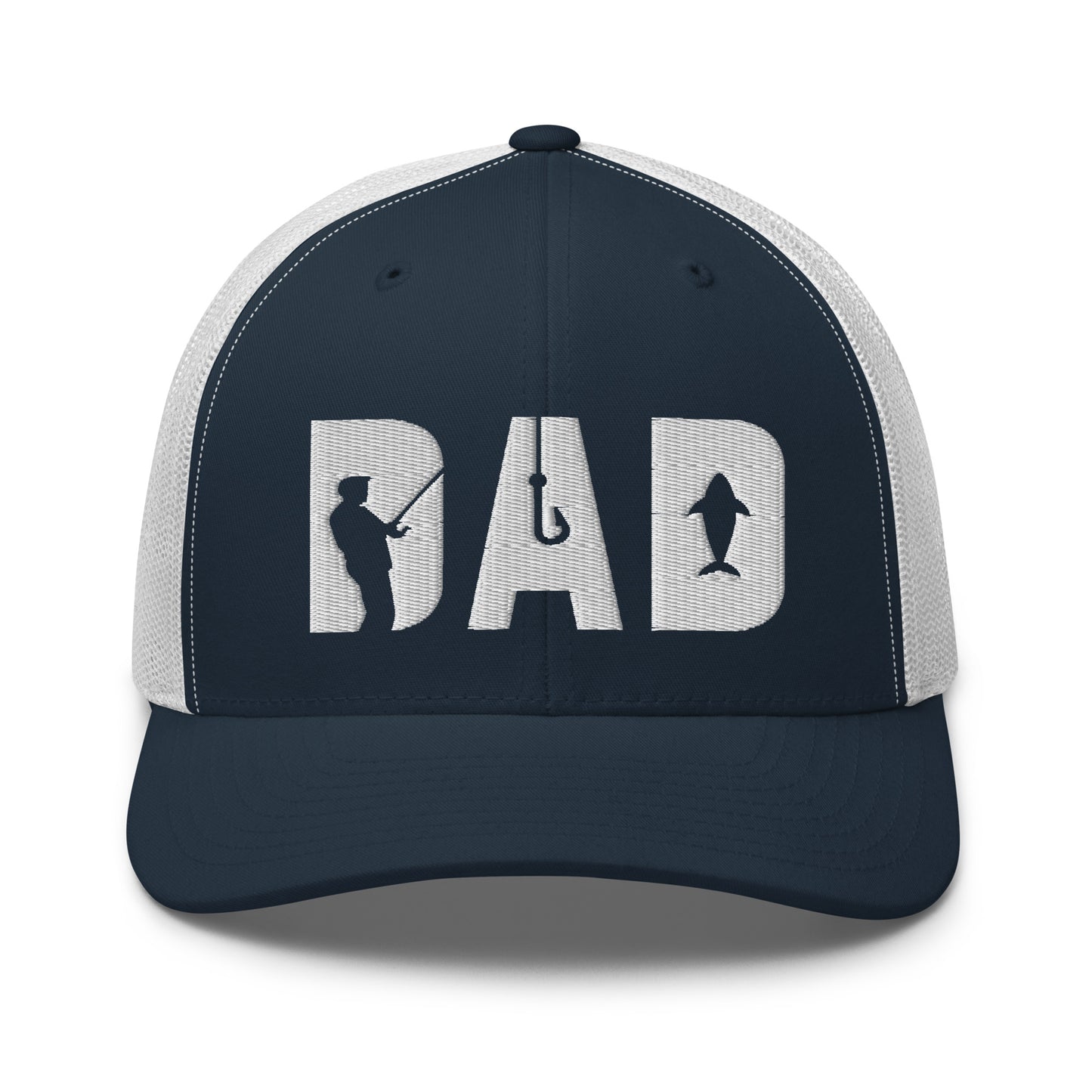 Dad Fishing Snapback Baseball Hat