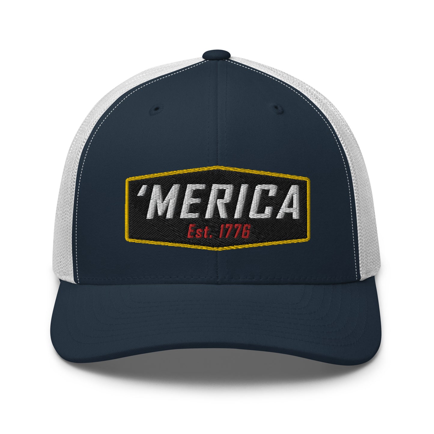 'Merica Est. 1776 Snapback Trucker Hat