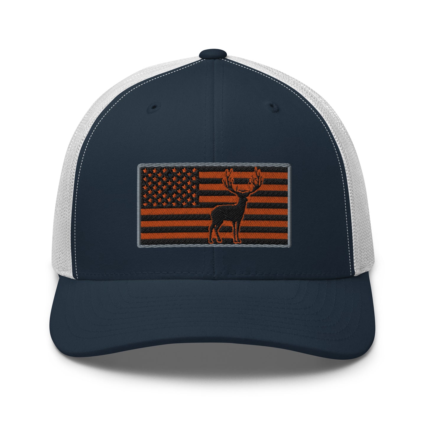 Buck Flag Snapback Trucker Hat