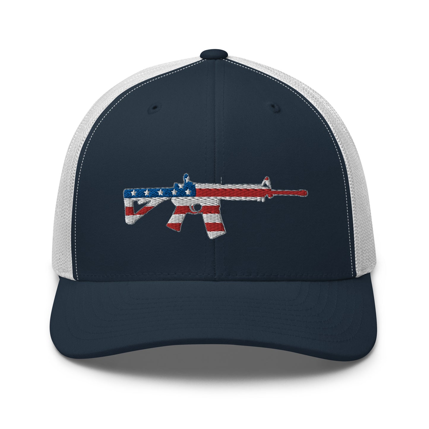 Patriotic AR-15 Snapback Trucker Hat