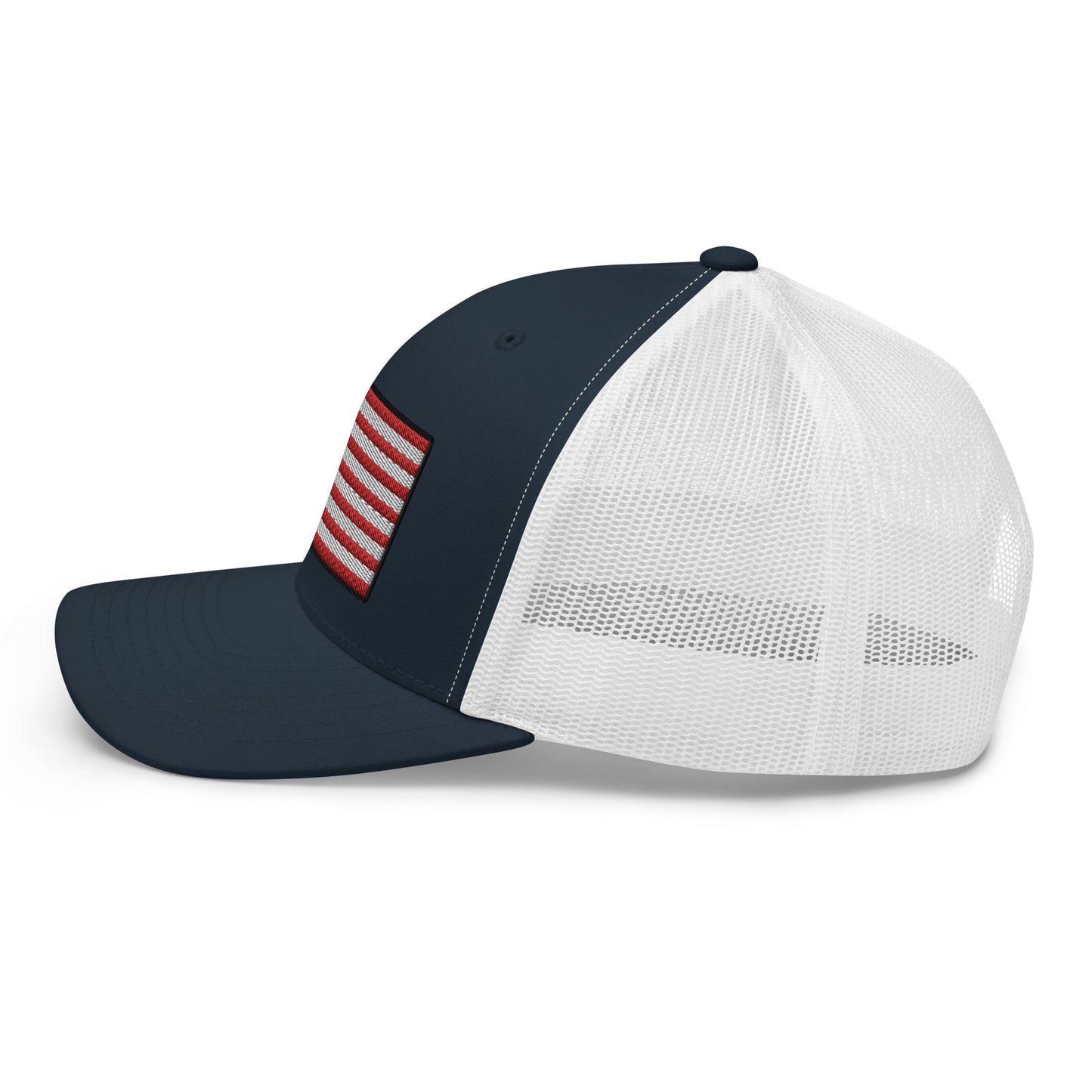 American Flag Snapback Trucker Hat