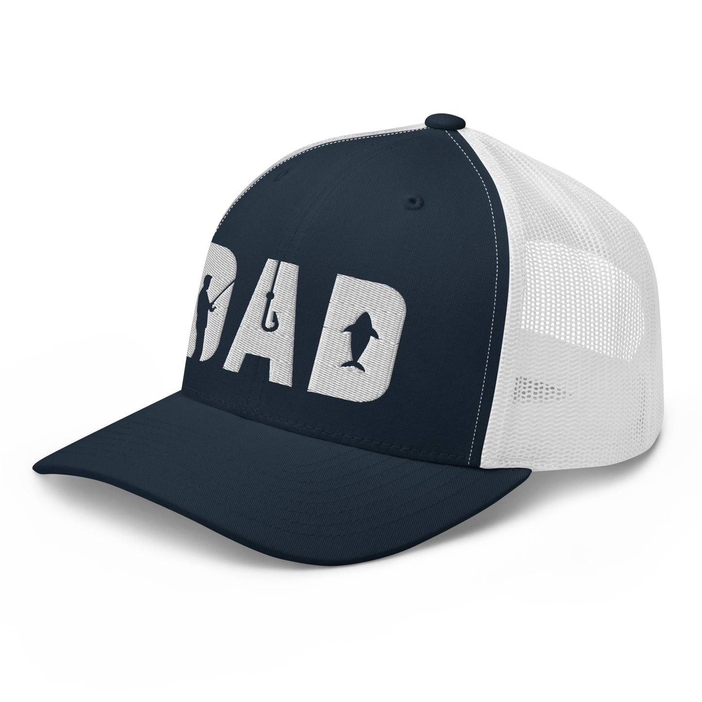 Dad Fishing Snapback Baseball Hat