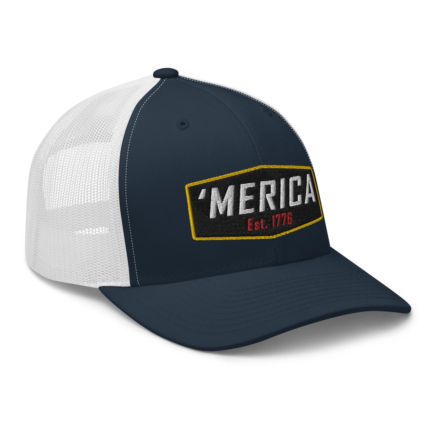 'Merica Est. 1776 Snapback Trucker Hat