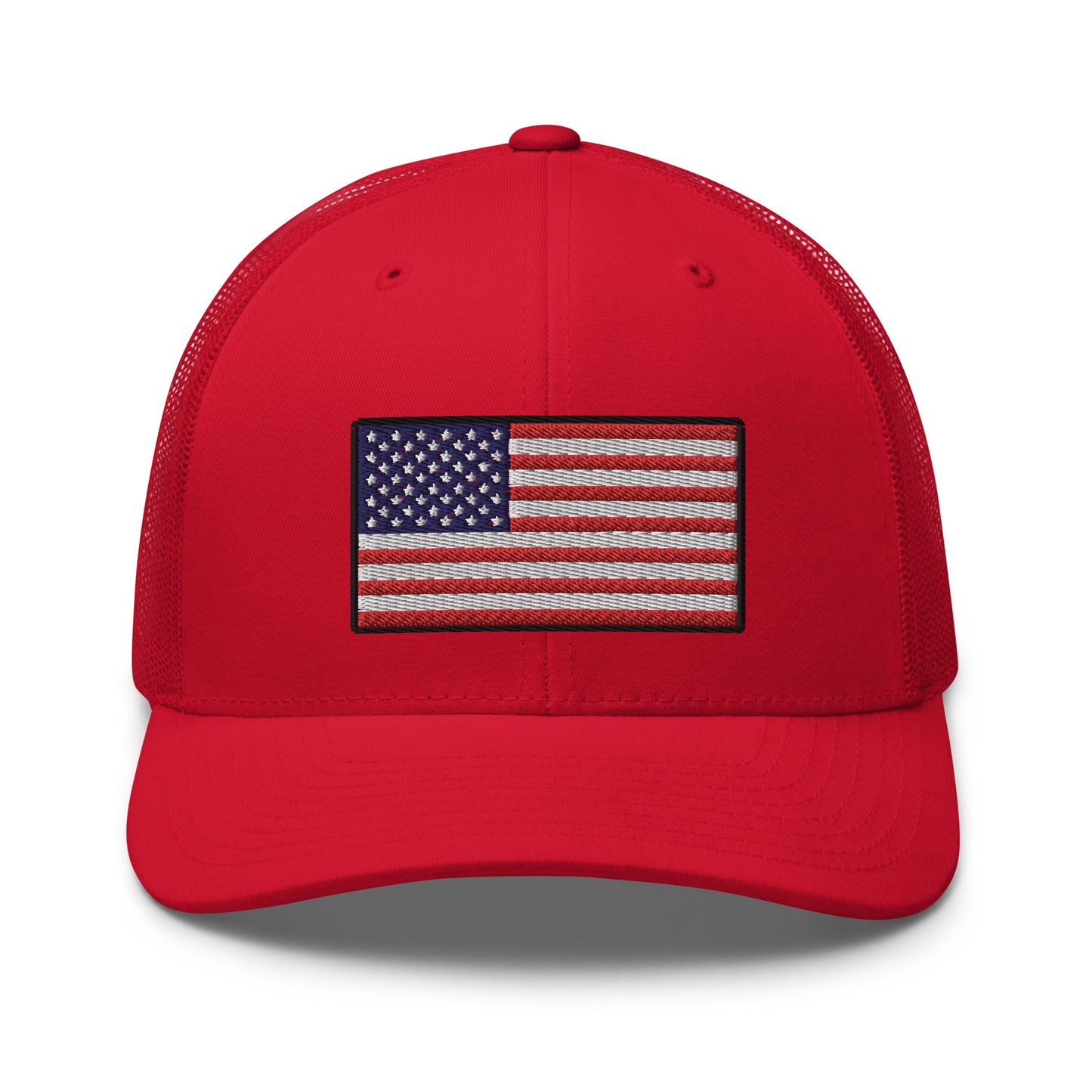 American Flag Snapback Trucker Hat