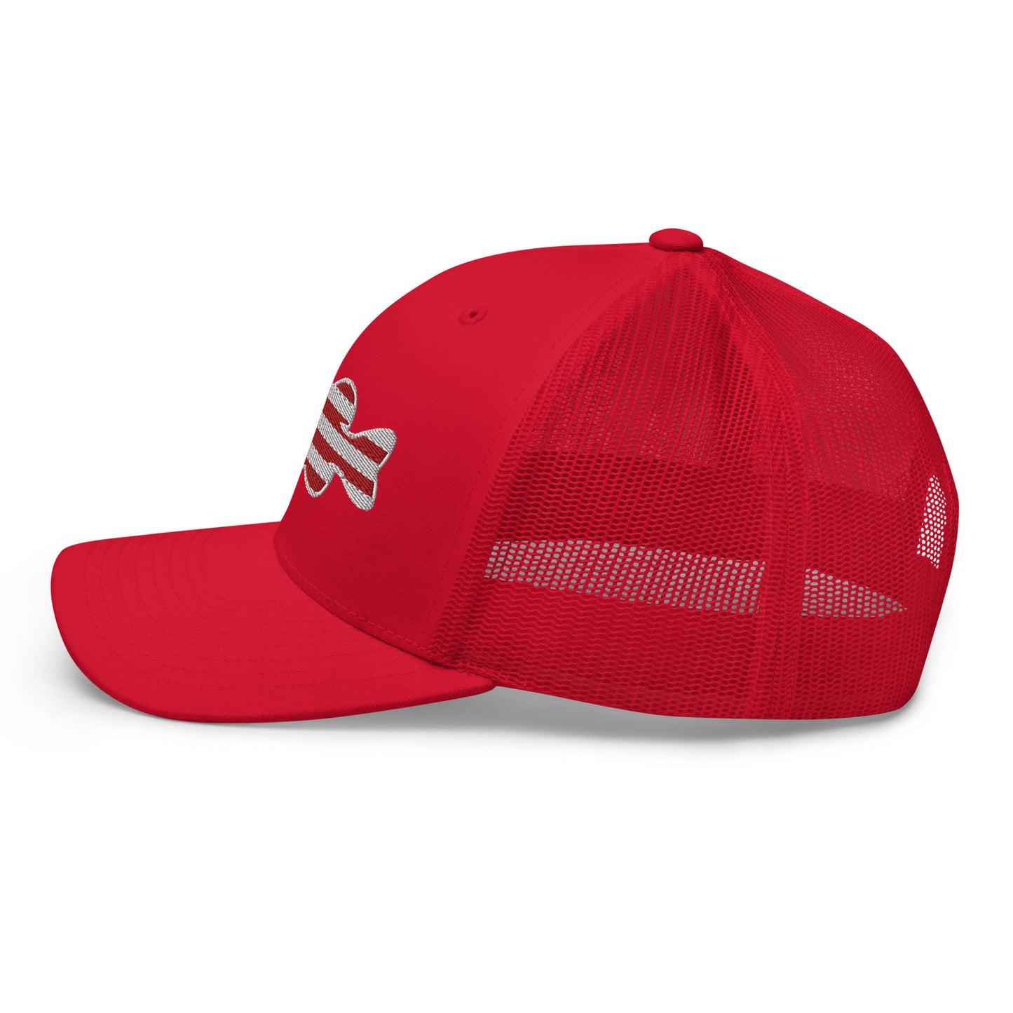 Bass Flag Snapback Trucker Hat