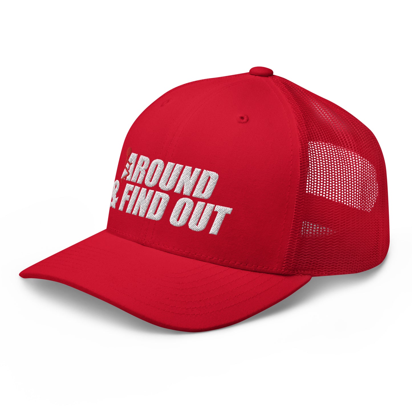 Around And Find Out - Trucker Snapback Hat