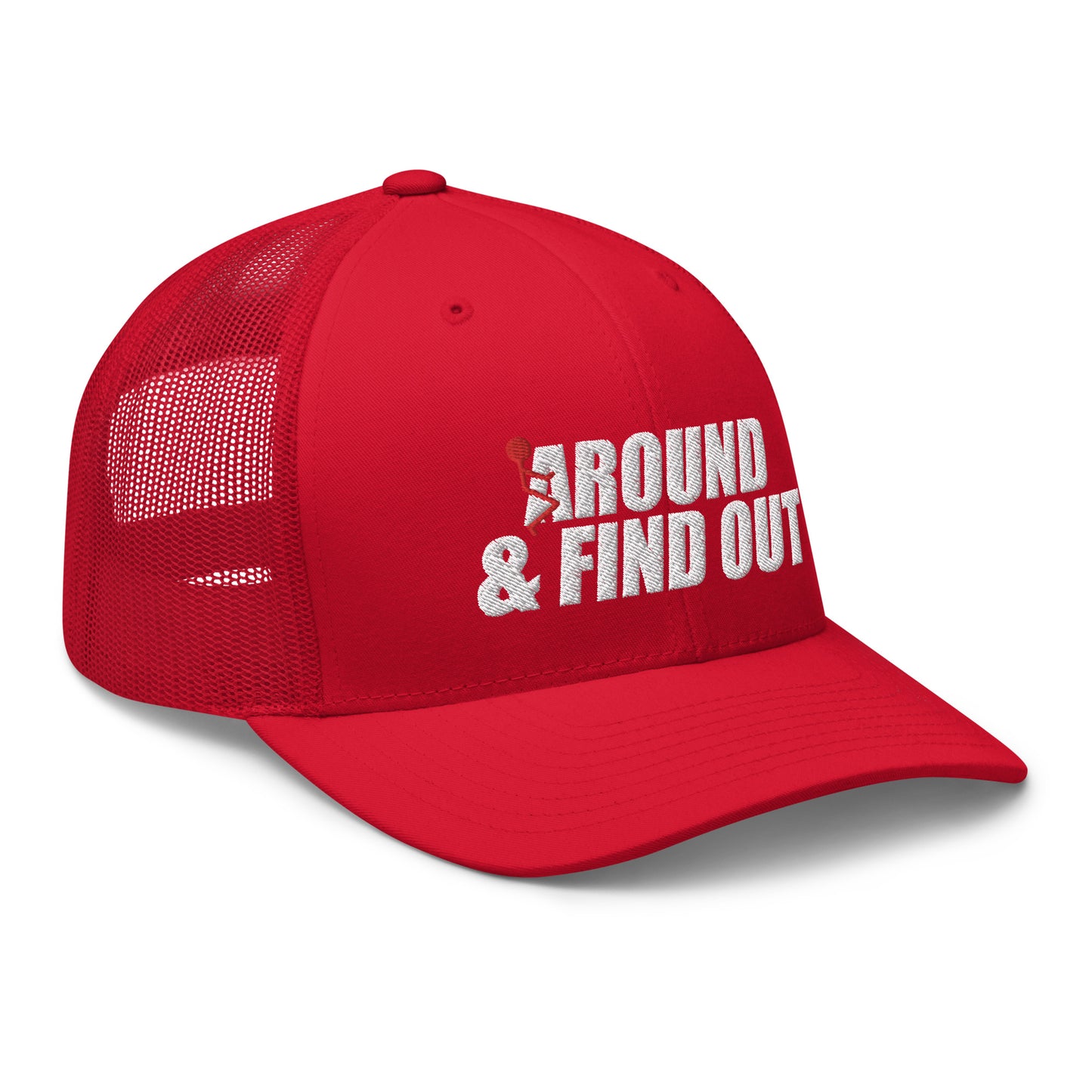 Around And Find Out - Trucker Snapback Hat