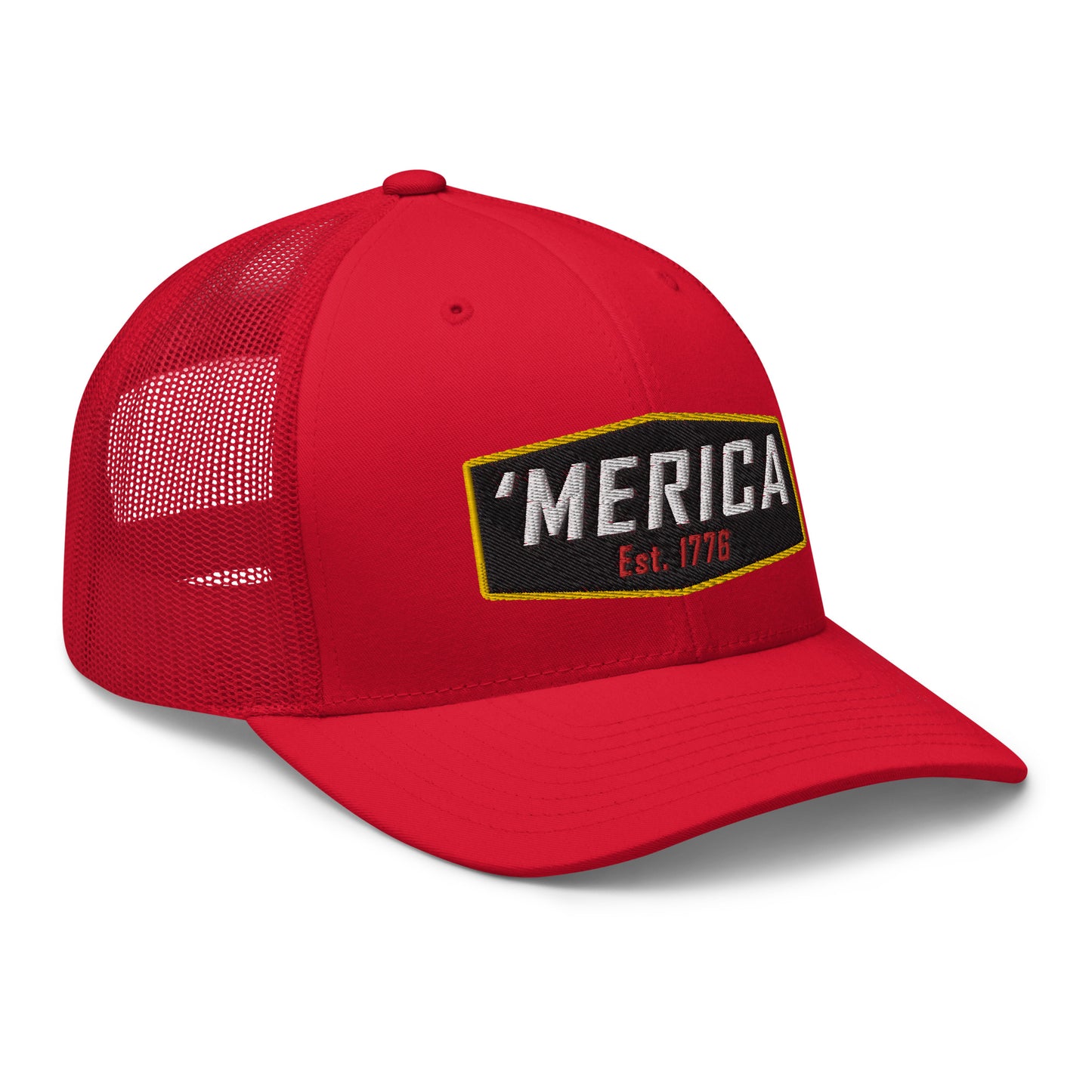 'Merica Est. 1776 Snapback Trucker Hat