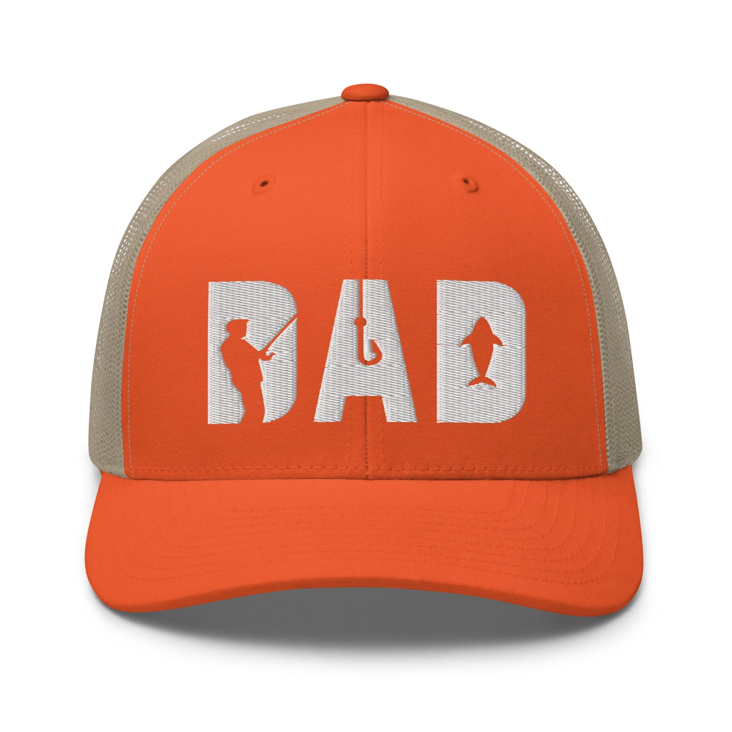 Dad Fishing Snapback Baseball Hat