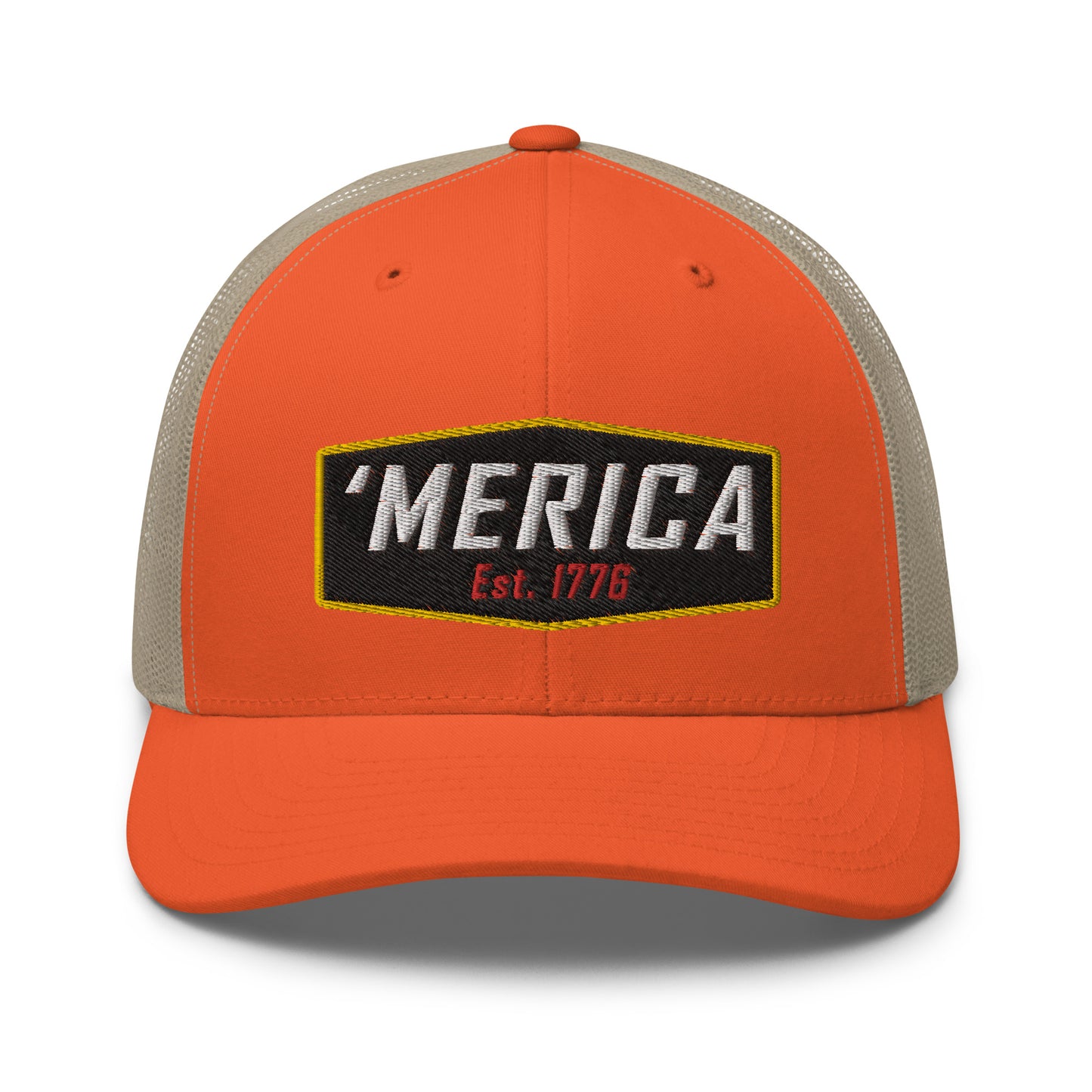 'Merica Est. 1776 Snapback Trucker Hat