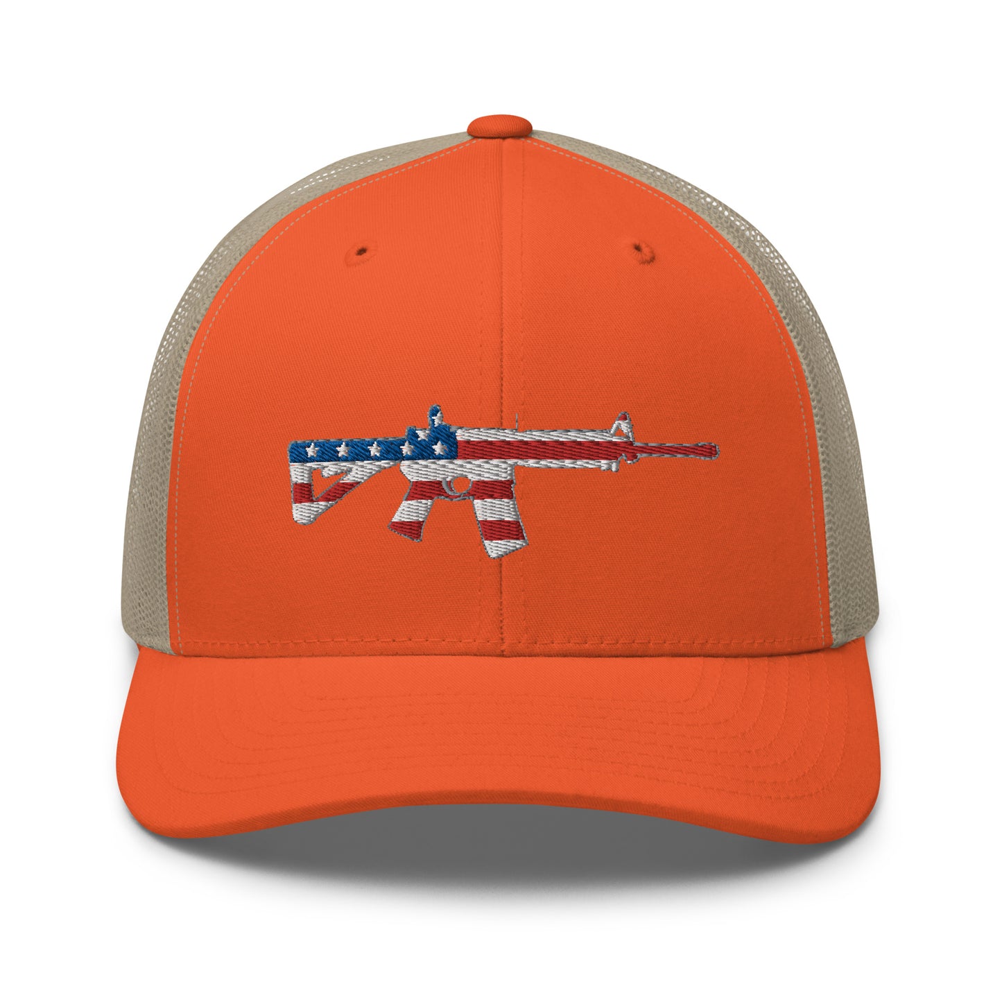 Patriotic AR-15 Snapback Trucker Hat