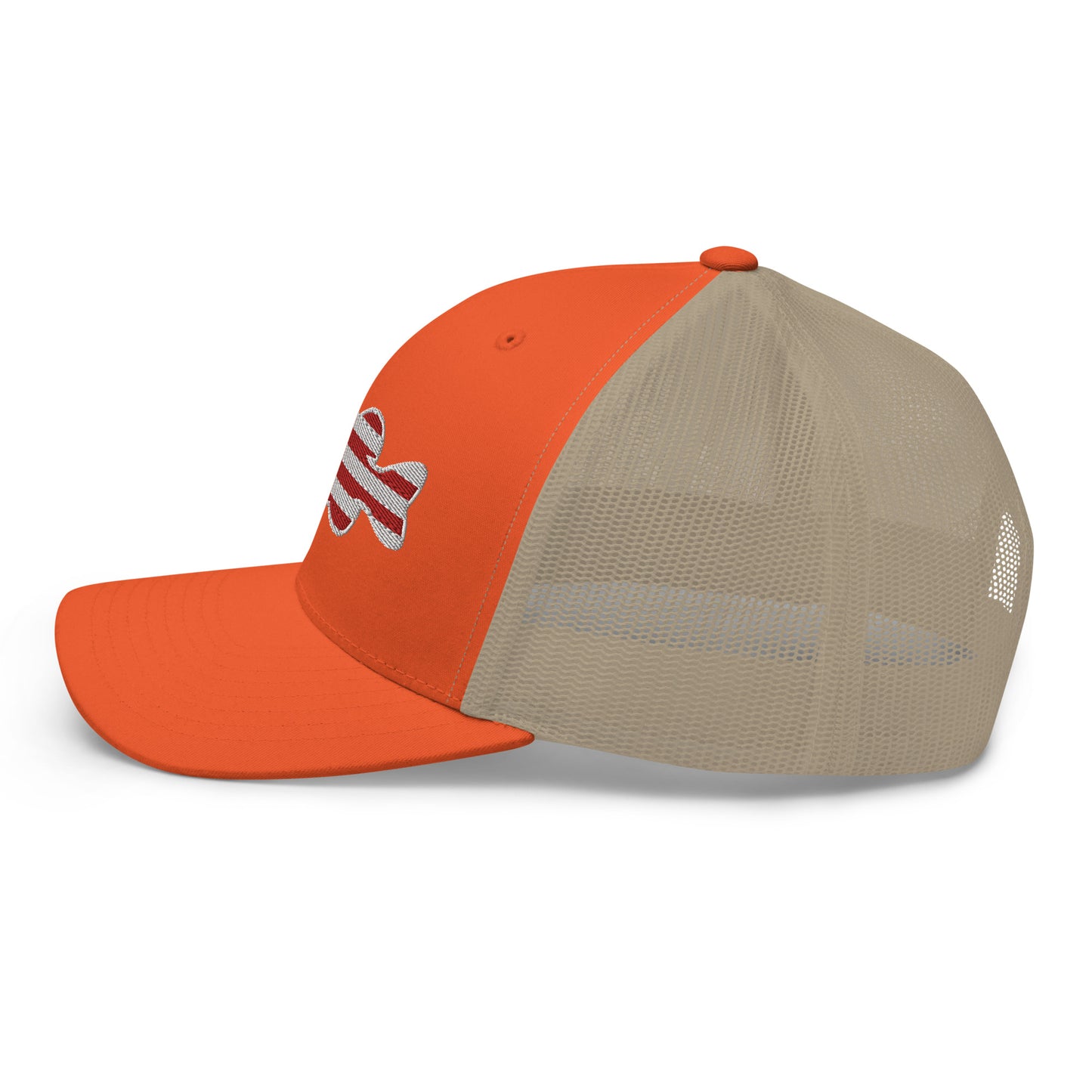 Bass Flag Snapback Trucker Hat